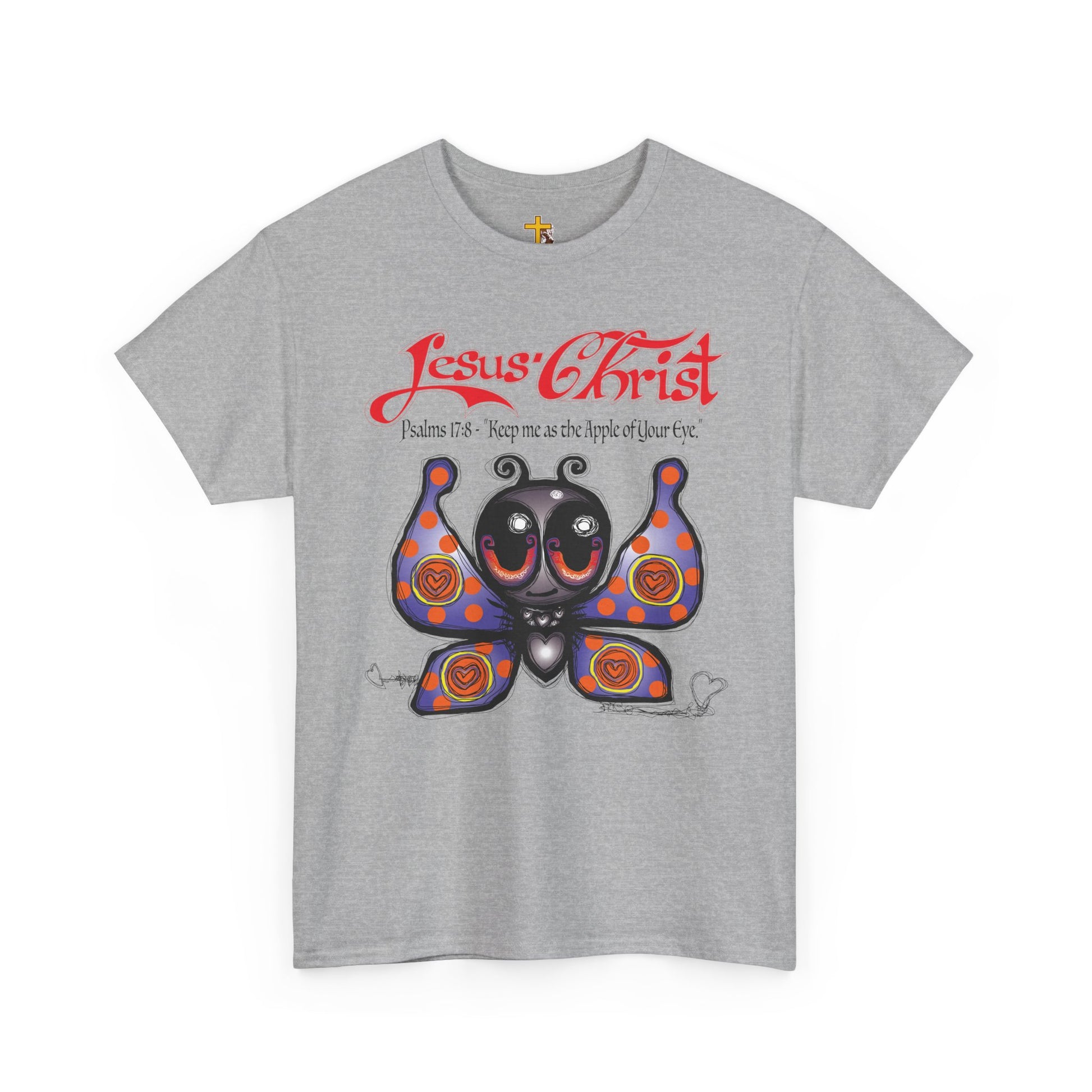 Jesus Christ Butterfly T-Shirt — Christian Faith Graphic Tee