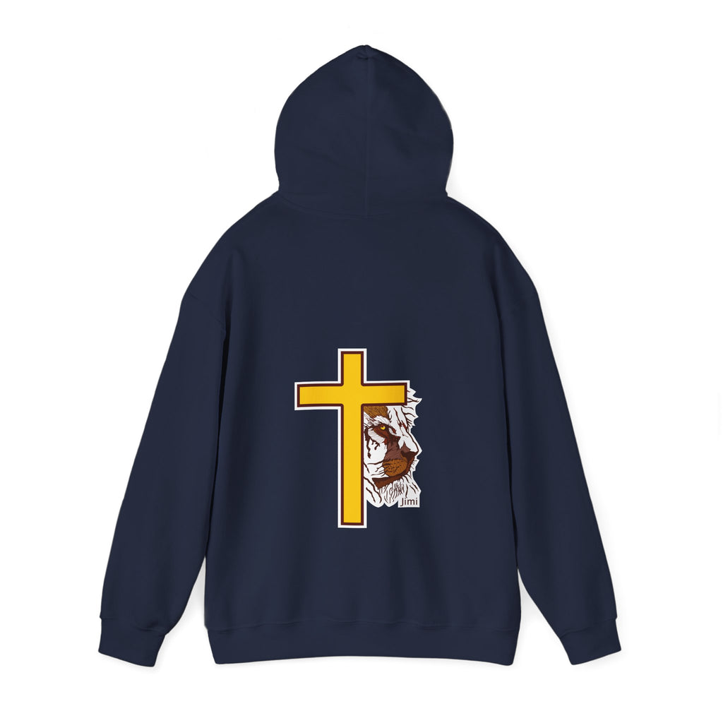 Jesus Cross with Crown of Thorns Hoodie | Religious Faith Christian