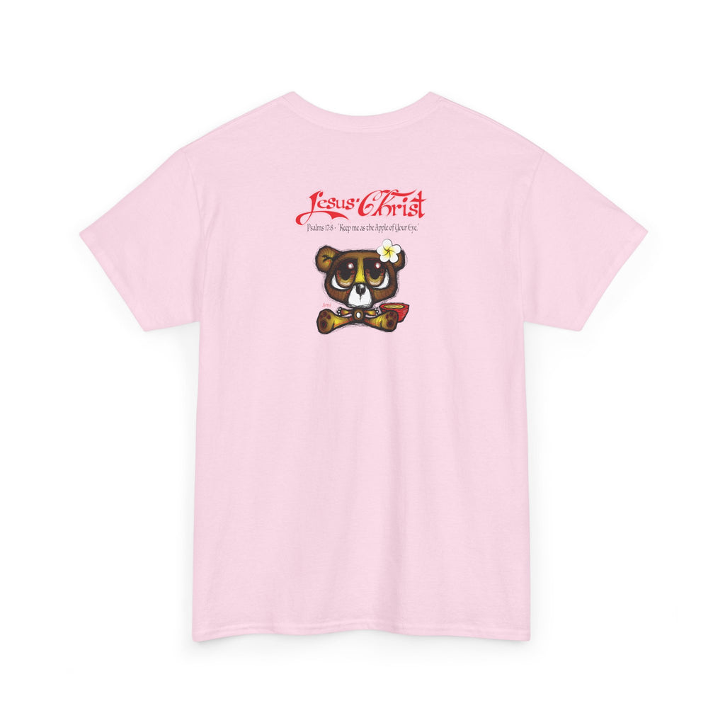 Christian Bear T-Shirt — "Jesus Christ" Psalm 73 Inspirational Faith Tee