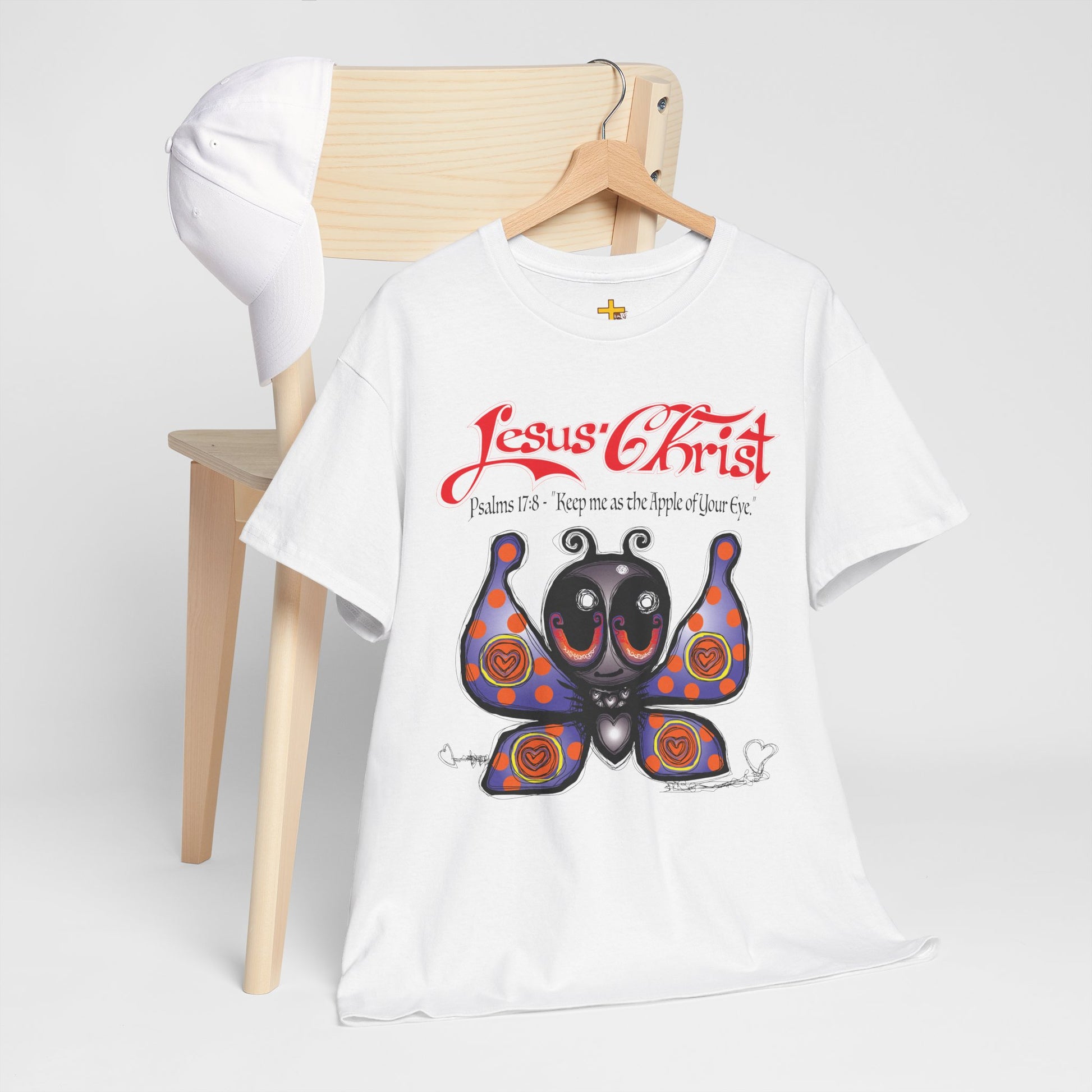 Jesus Christ Butterfly T-Shirt — Christian Faith Graphic Tee