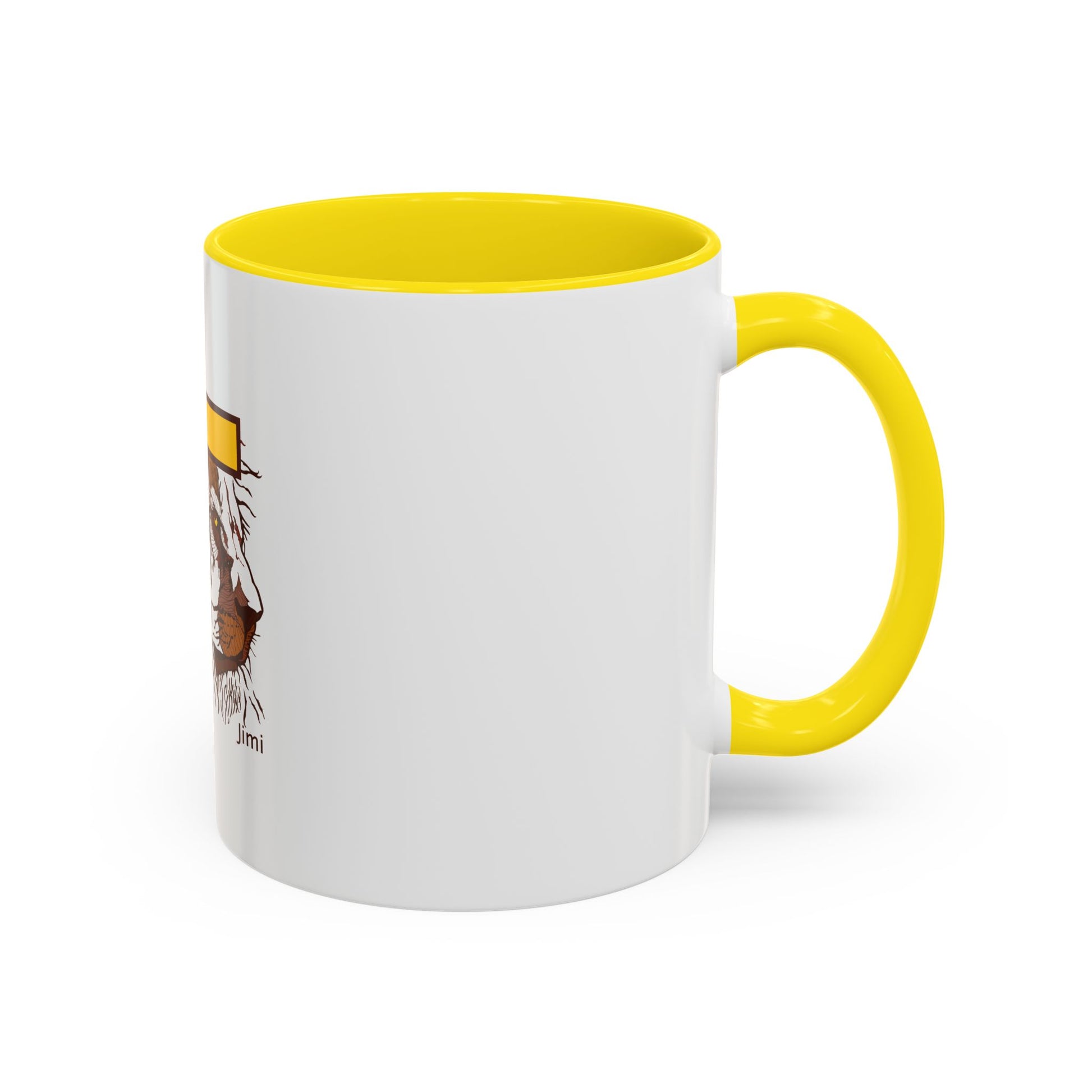 Christian Cross & Lion Accent Coffee Mug — Inspirational Scripture Design (11/15oz)