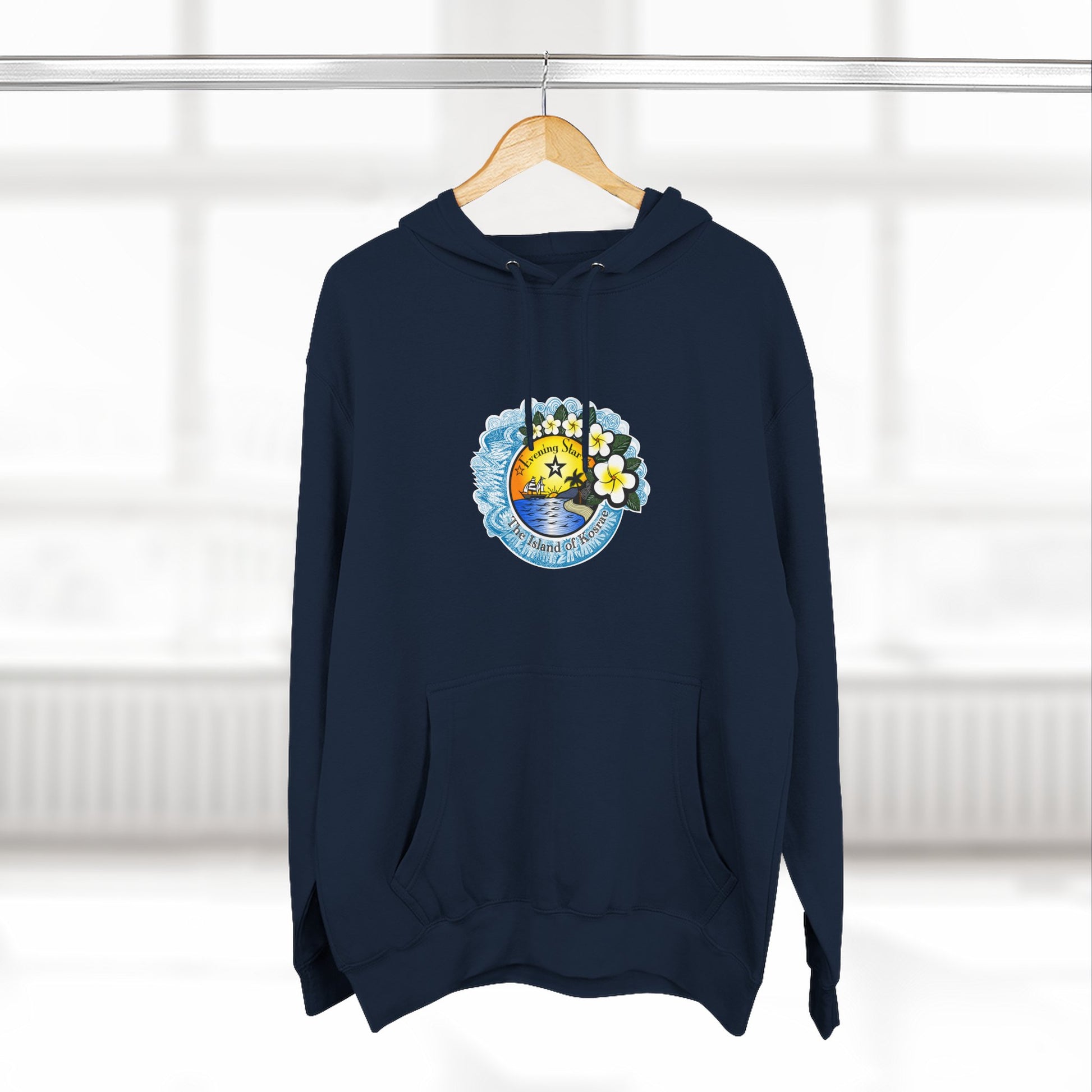 Tropical Paradise Hoodie - Comfortable and Stylish Fleece Sweatshirt for Beach Lovers, Casual Wear, Travel Gift, Summer Apparel, [...]