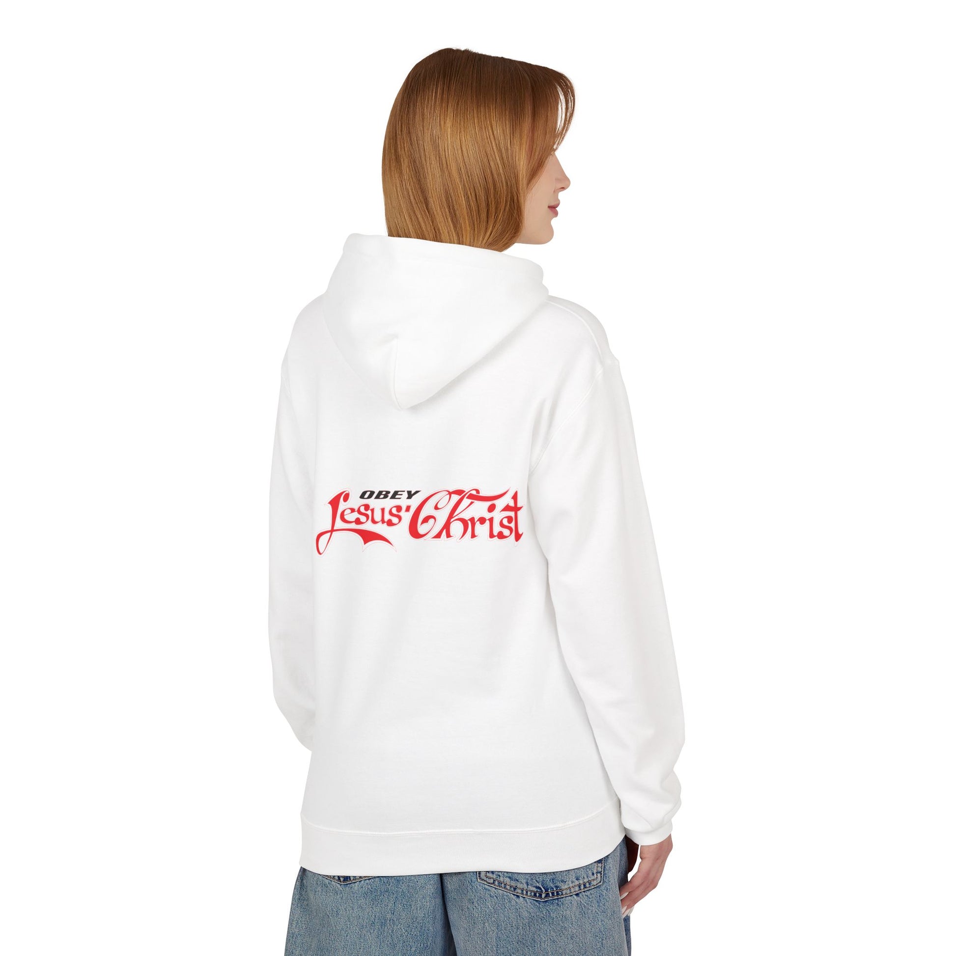 Obey Jesus Christ Hoodie | Religious Script, Christian Apparel
