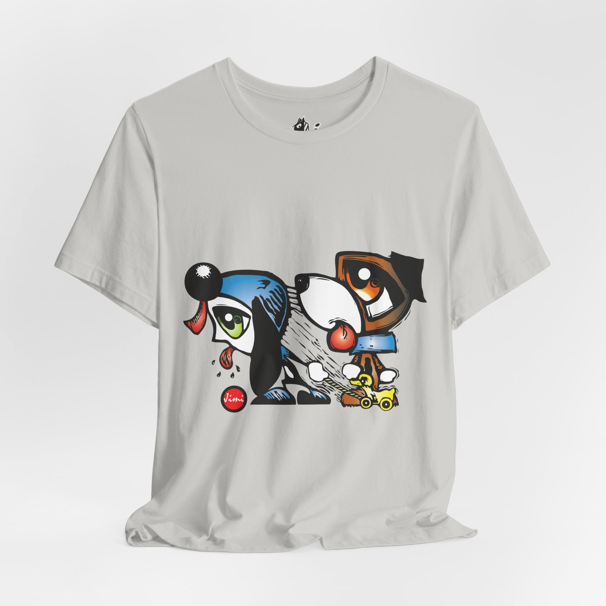 Pet Lovers' Graphic Tee, Fun Dog Design, Unisex Short Sleeve Shirt, Casual Wear, Animal Gift, Birthday Present, Dog Owner Apparel