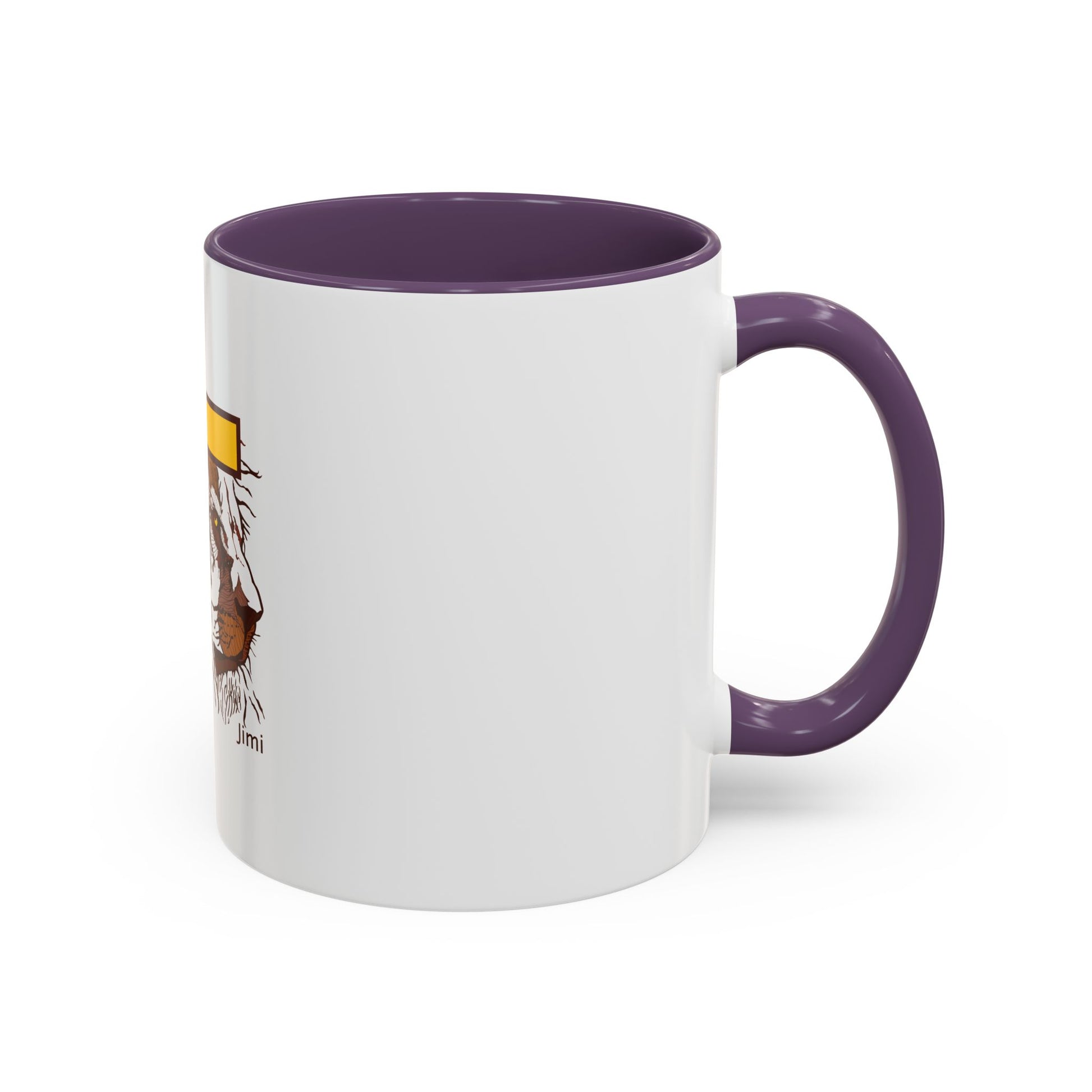 Christian Cross & Lion Accent Coffee Mug — Inspirational Scripture Design (11/15oz)