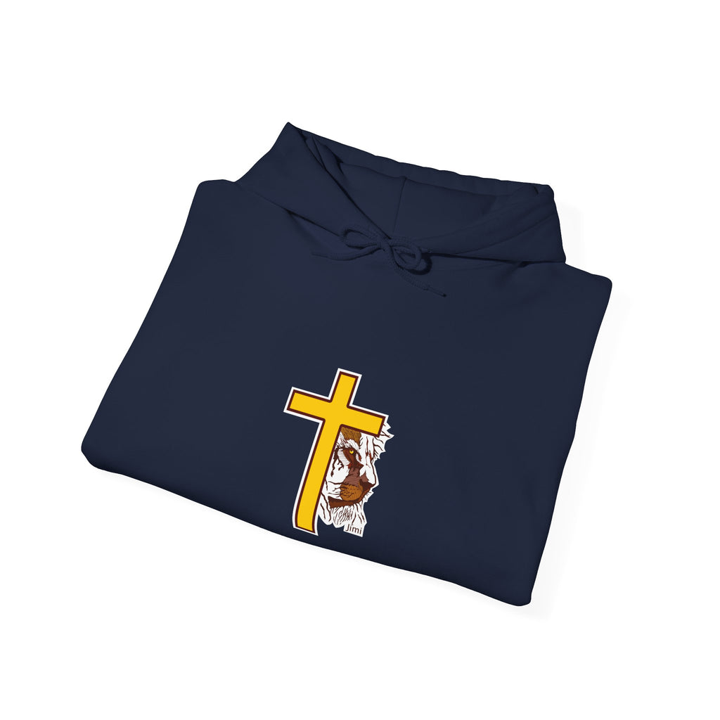 Jesus Cross with Crown of Thorns Hoodie | Religious Faith Christian