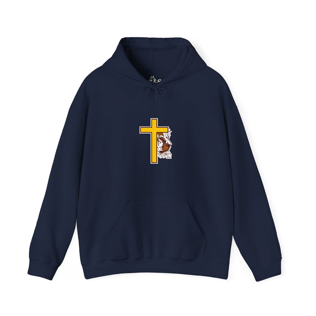 Jesus Cross with Crown of Thorns Hoodie | Religious Faith Christian