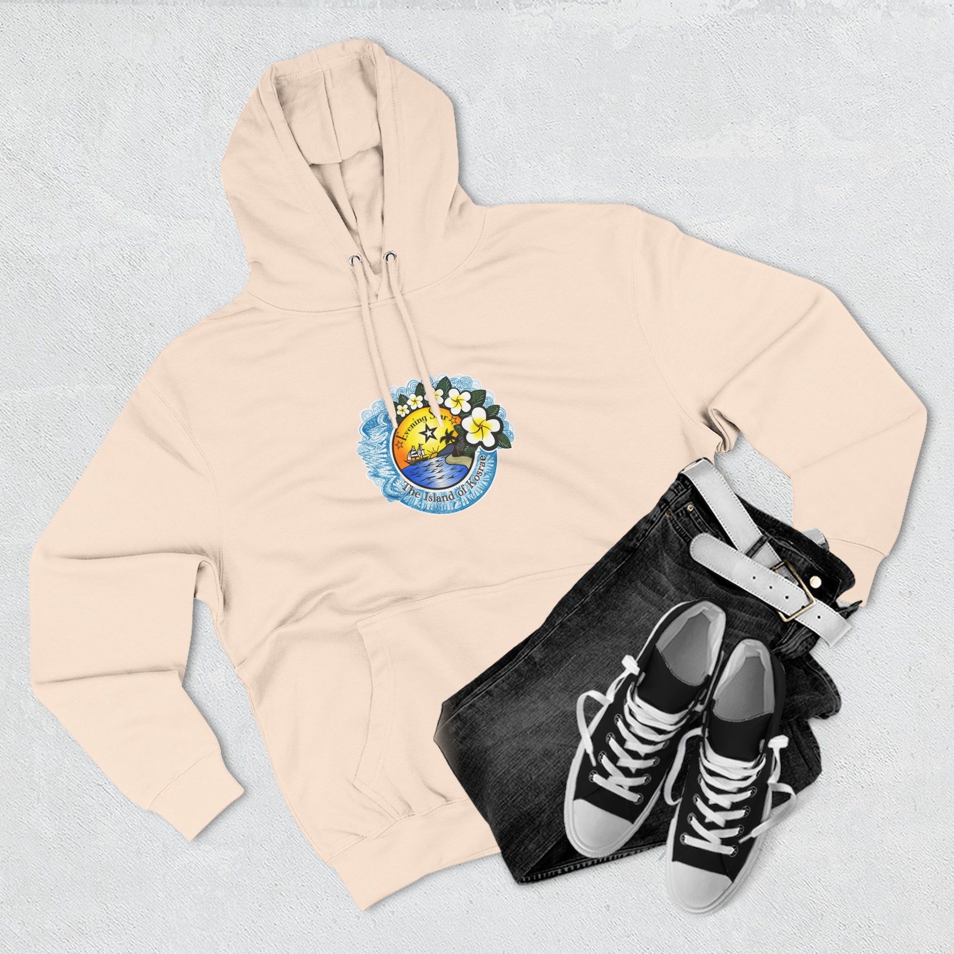 Tropical Paradise Hoodie - Comfortable and Stylish Fleece Sweatshirt for Beach Lovers, Casual Wear, Travel Gift, Summer Apparel, [...]