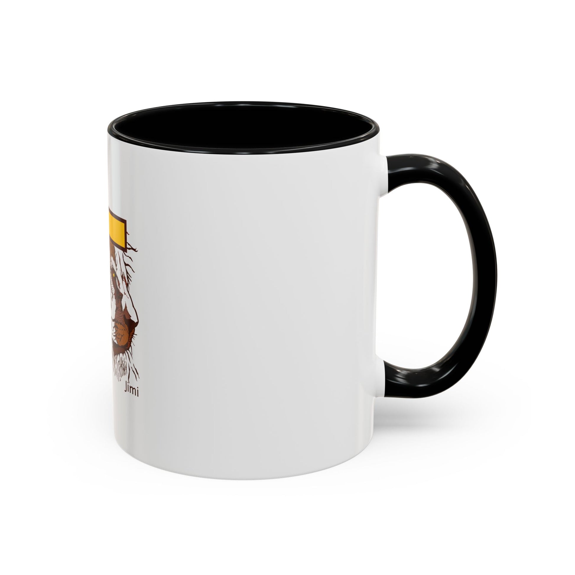 Christian Cross & Lion Accent Coffee Mug — Inspirational Scripture Design (11/15oz)