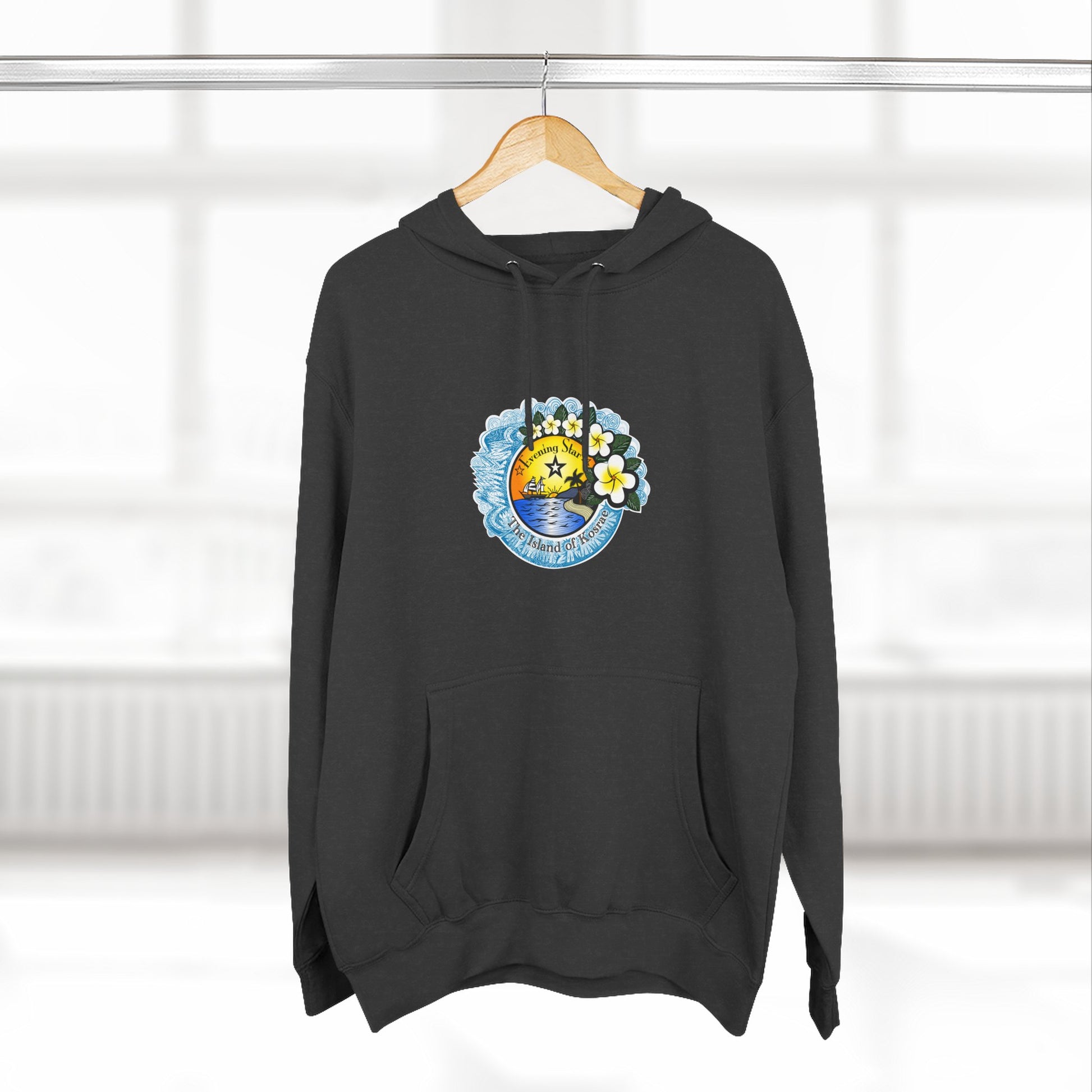 Tropical Paradise Hoodie - Comfortable and Stylish Fleece Sweatshirt for Beach Lovers, Casual Wear, Travel Gift, Summer Apparel, [...]