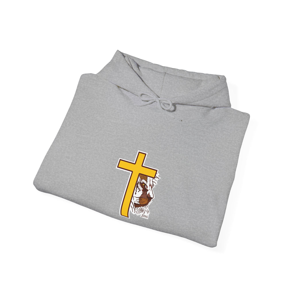 Jesus Cross with Crown of Thorns Hoodie | Religious Faith Christian