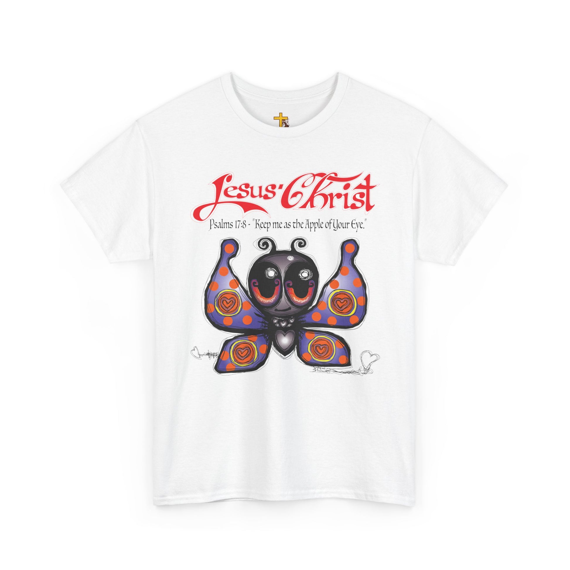 Jesus Christ Butterfly T-Shirt — Christian Faith Graphic Tee