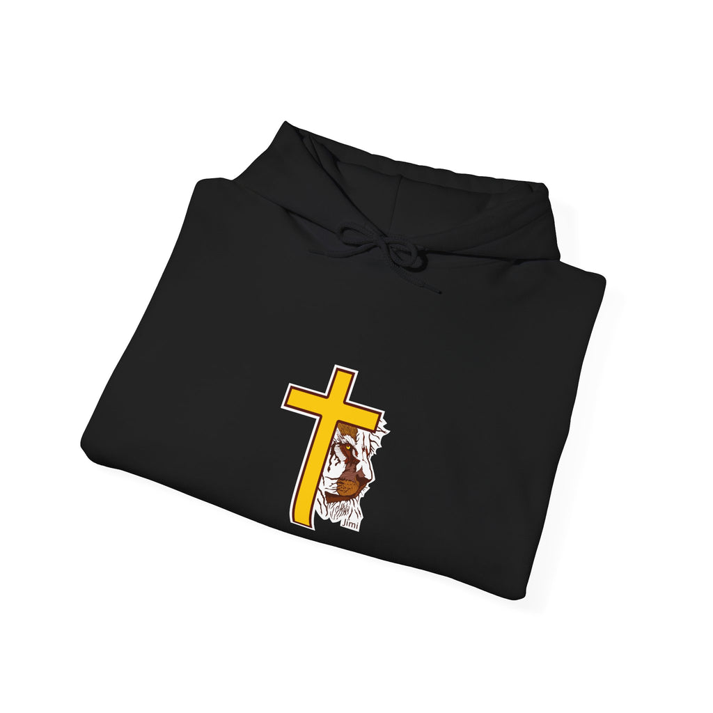 Jesus Cross with Crown of Thorns Hoodie | Religious Faith Christian
