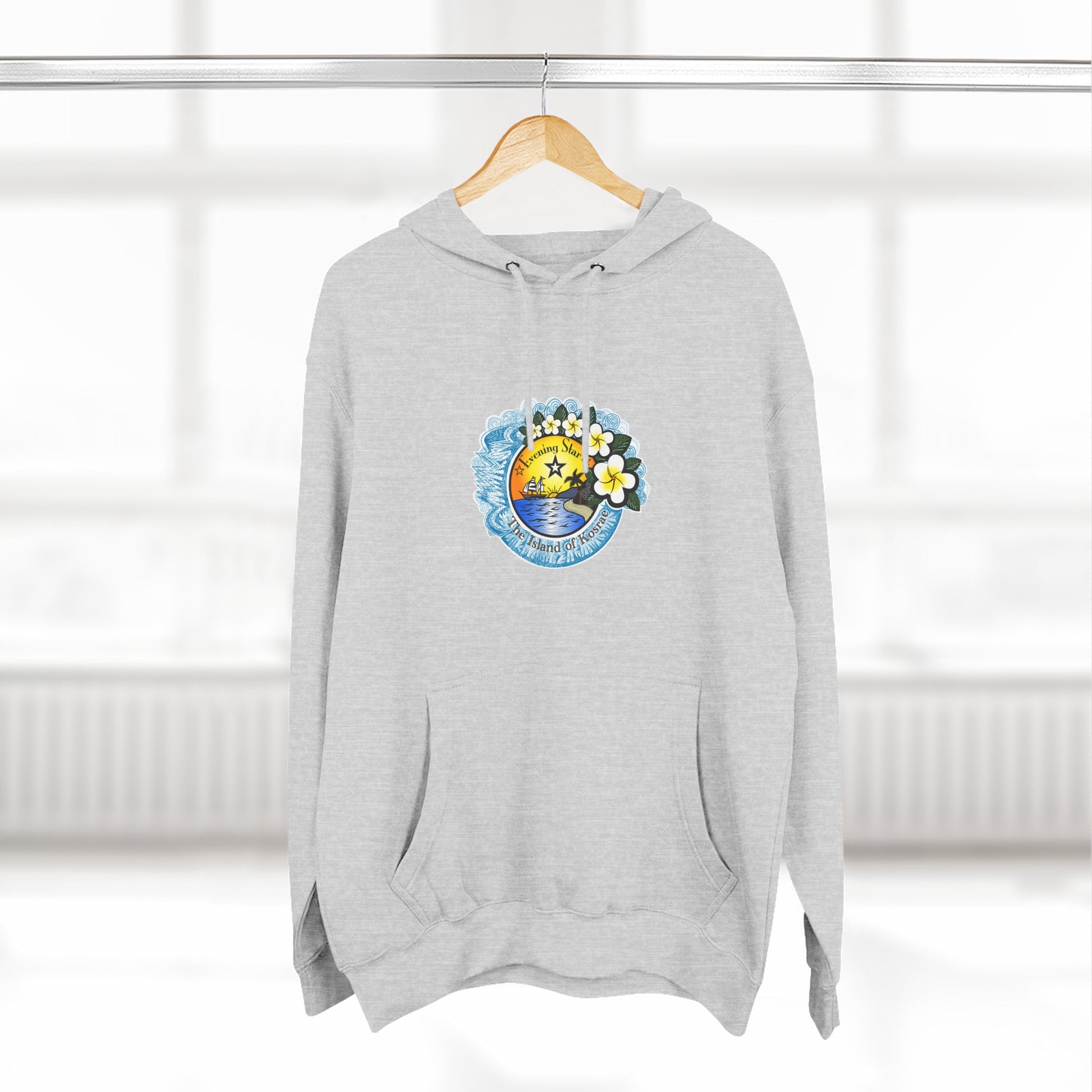 Tropical Paradise Hoodie - Comfortable and Stylish Fleece Sweatshirt for Beach Lovers, Casual Wear, Travel Gift, Summer Apparel, [...]