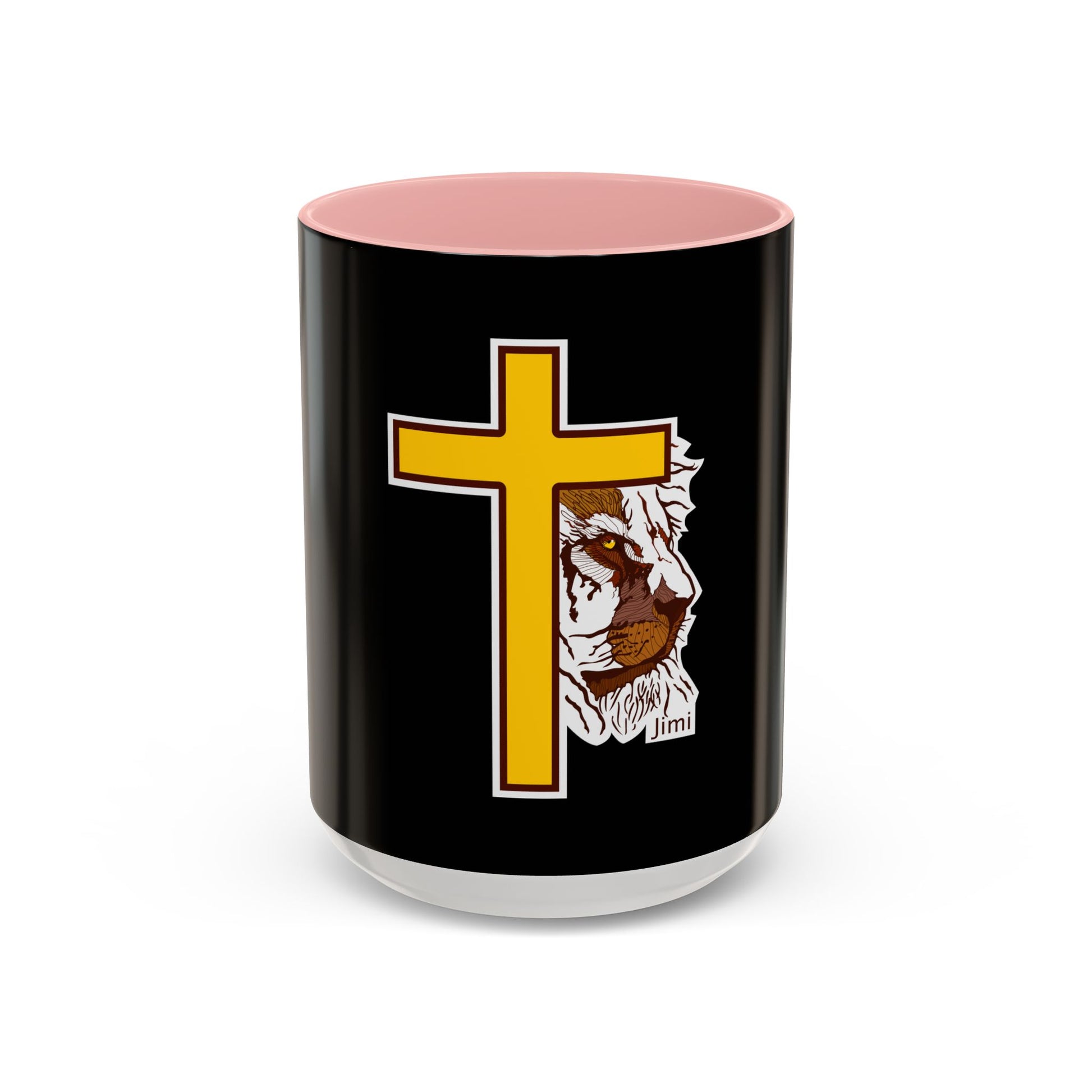 Christian Cross Coffee Mug with Jesus's Crown — Faith Gift 11/15oz
