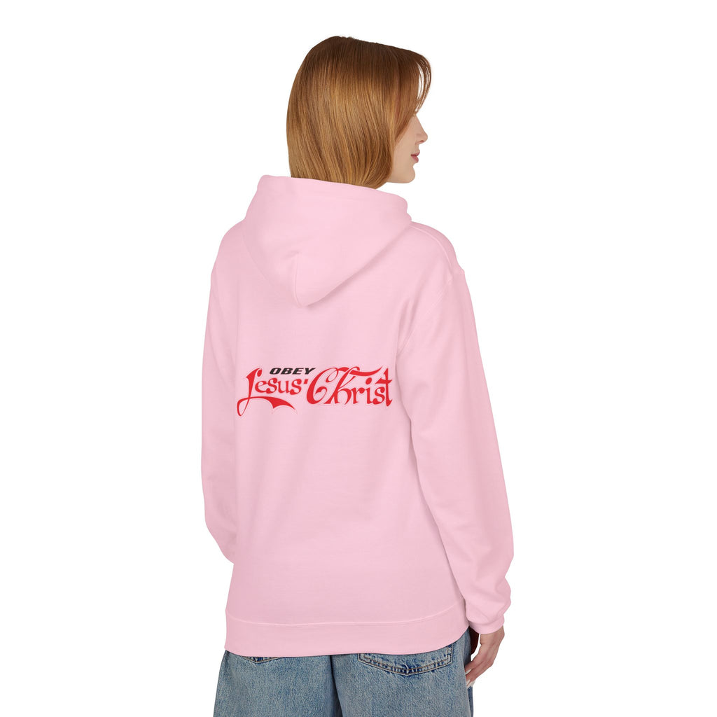 Obey Jesus Christ Hoodie | Religious Script, Christian Apparel