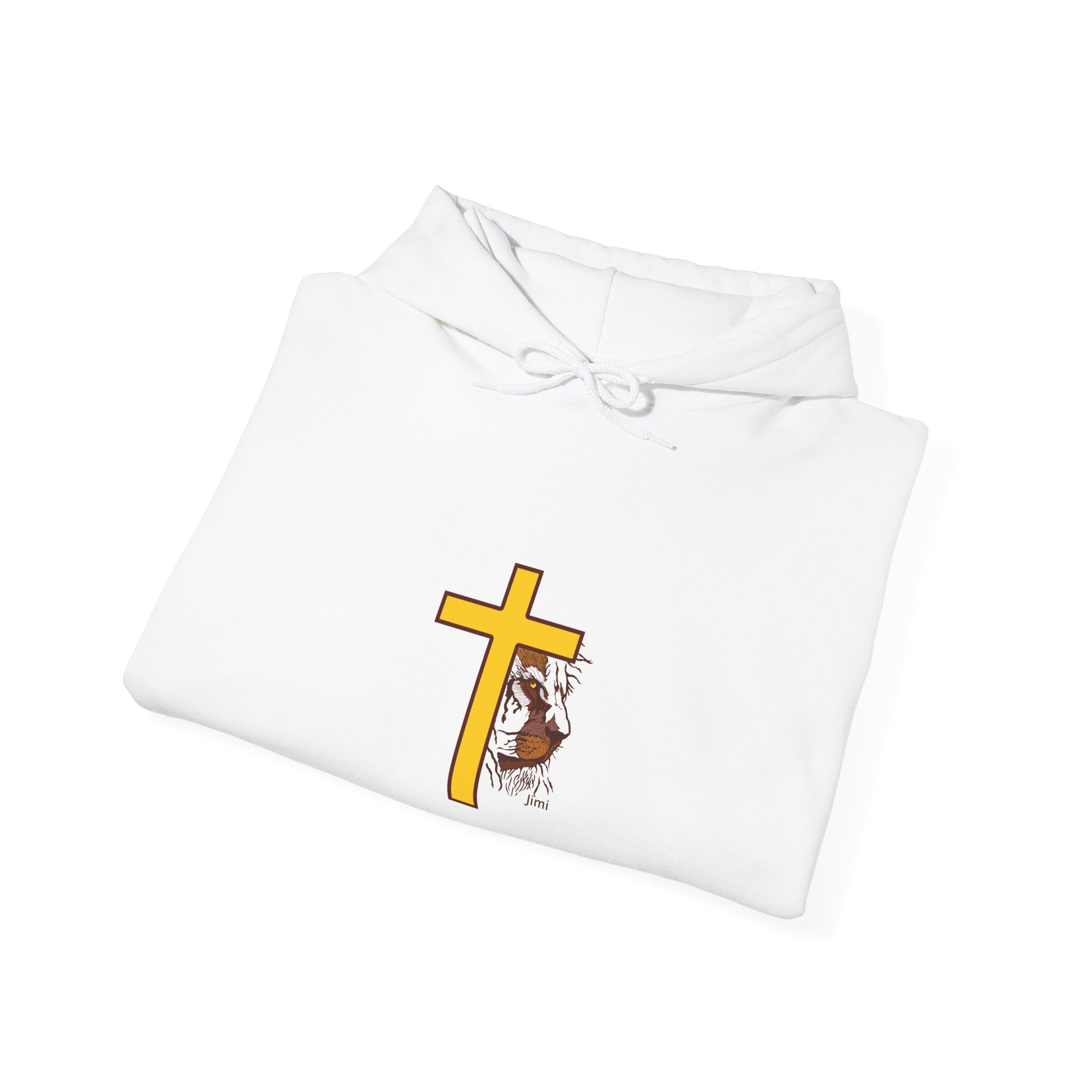 Jesus Cross with Crown of Thorns Hoodie | Religious Faith Christian