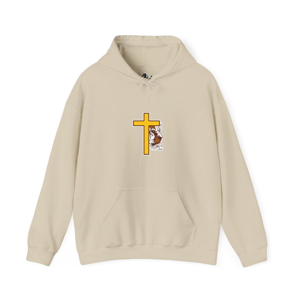 Jesus Cross with Crown of Thorns Hoodie | Religious Faith Christian