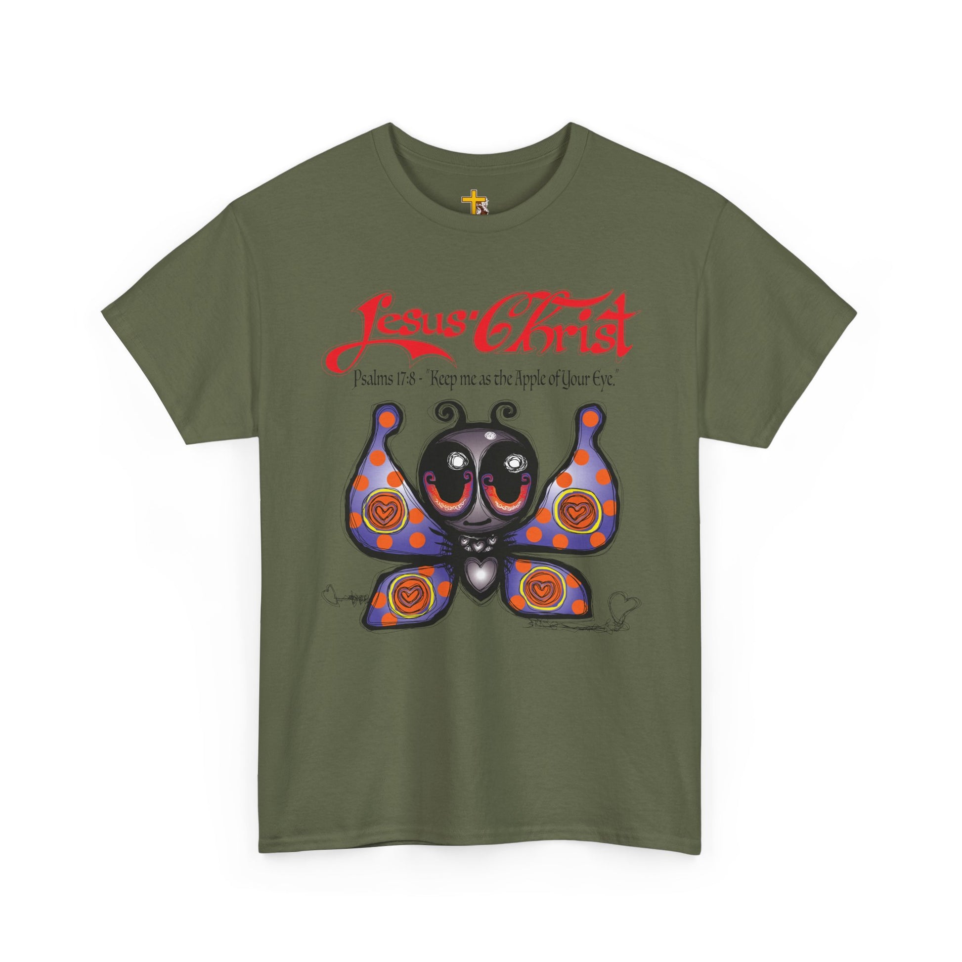 Jesus Christ Butterfly T-Shirt — Christian Faith Graphic Tee