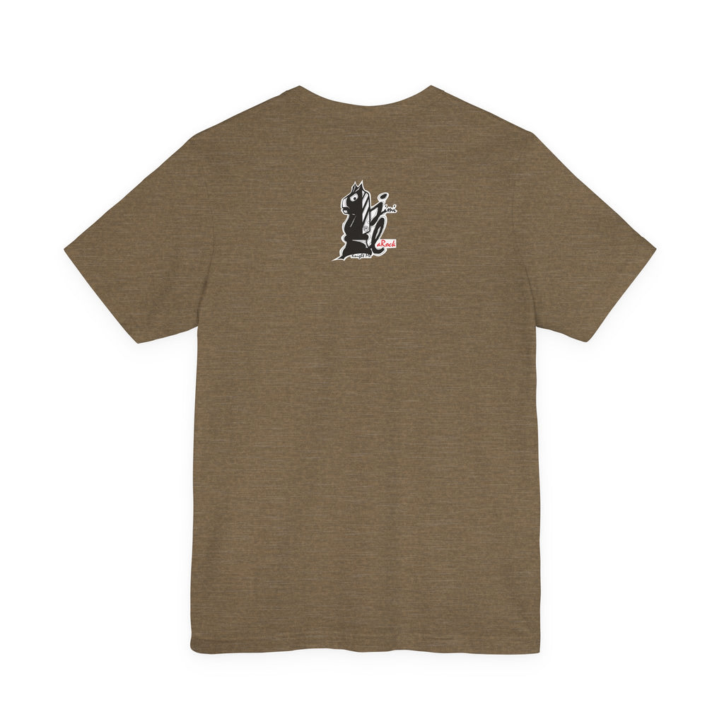 Pet Lovers' Graphic Tee, Fun Dog Design, Unisex Short Sleeve Shirt, Casual Wear, Animal Gift, Birthday Present, Dog Owner Apparel