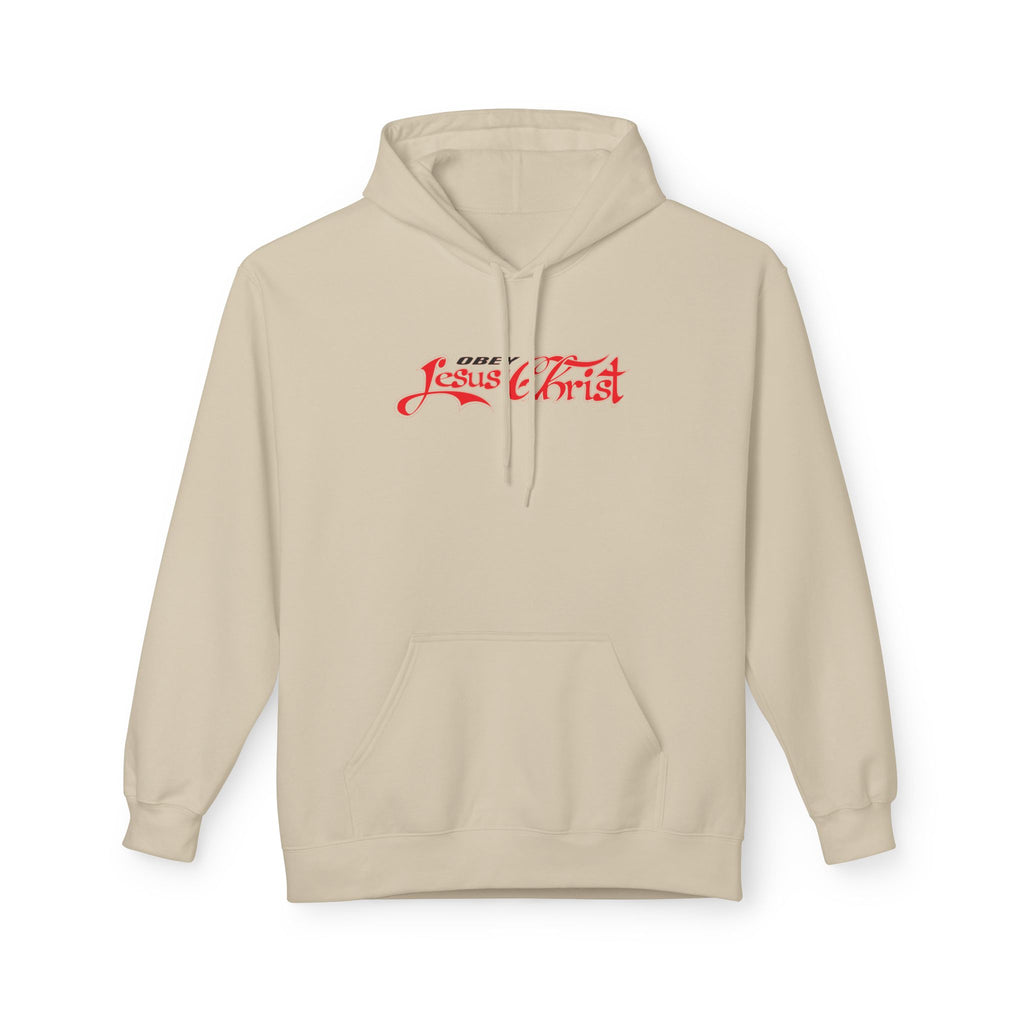 Obey Jesus Christ Hoodie | Religious Script, Christian Apparel