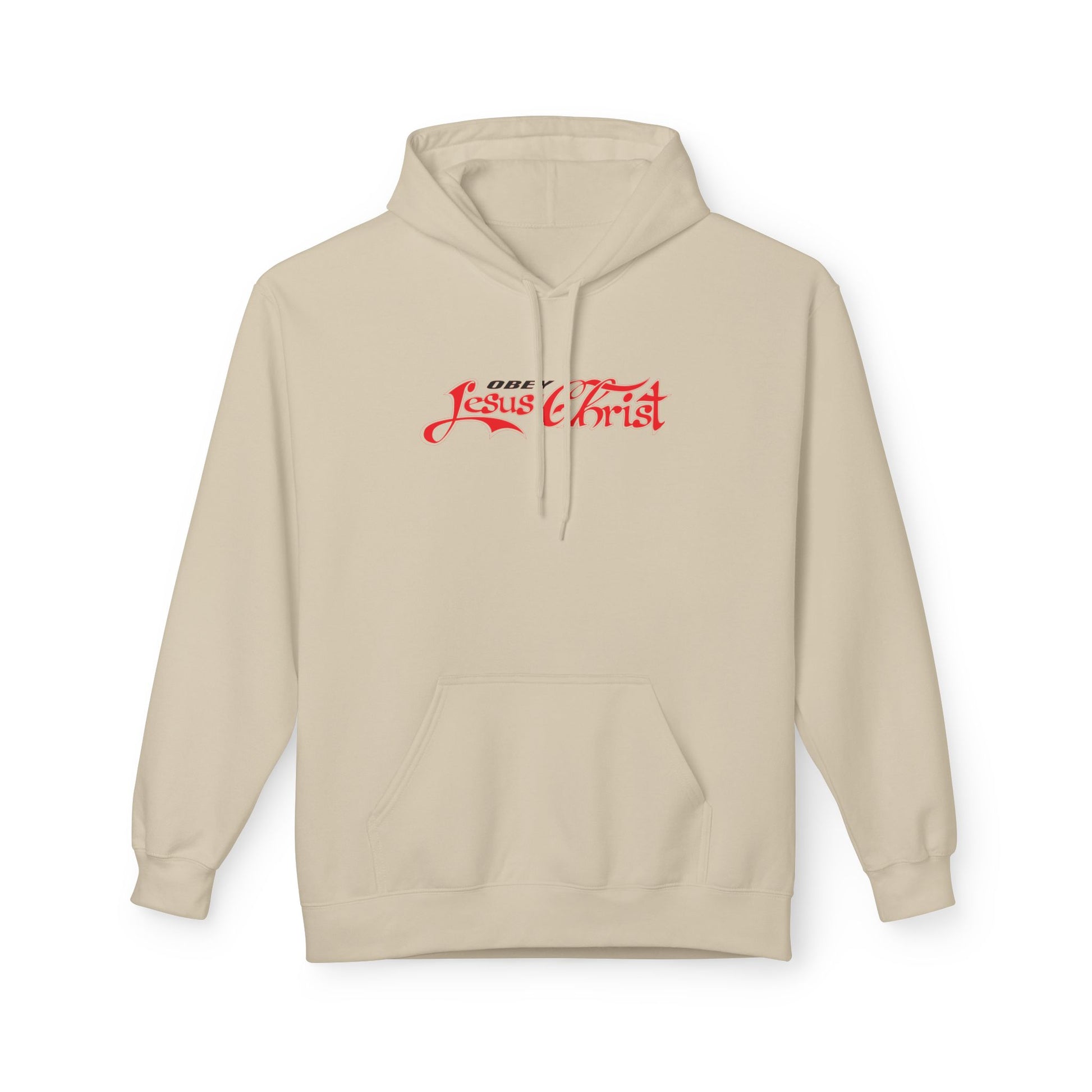 Obey Jesus Christ Hoodie | Religious Script, Christian Apparel