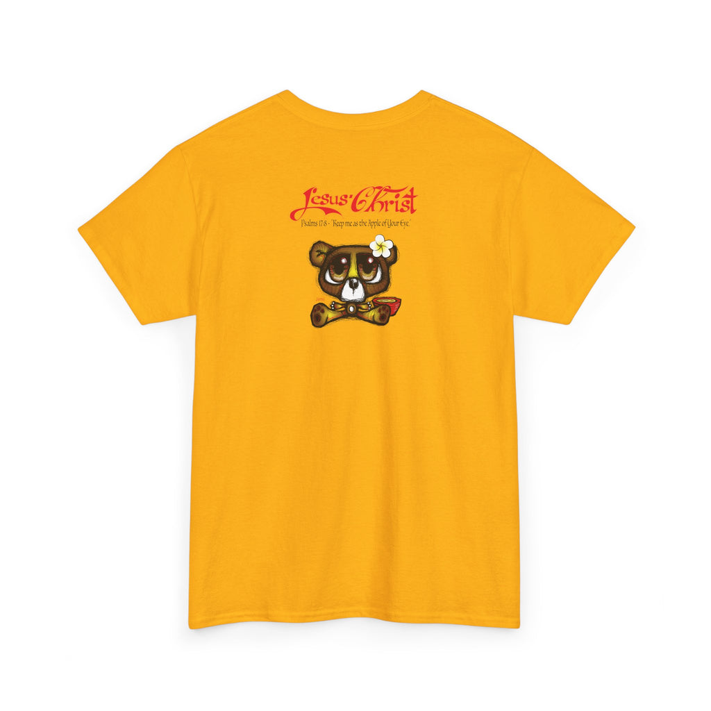 Christian Bear T-Shirt — "Jesus Christ" Psalm 73 Inspirational Faith Tee