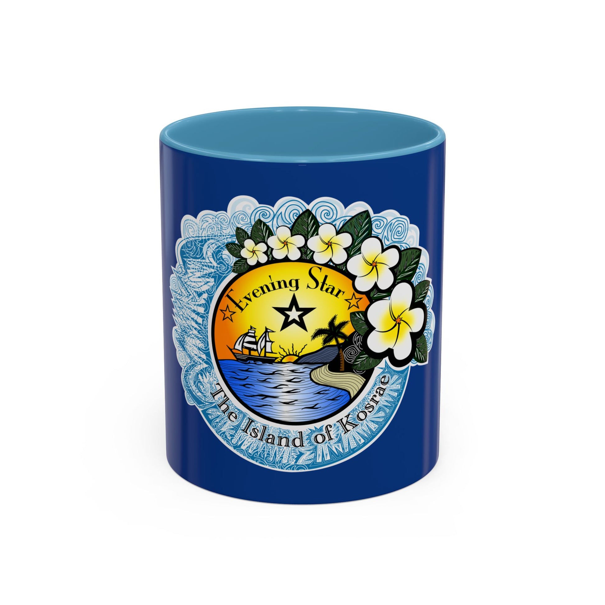 Island Vibes Coffee Mug, Tropical Drinkware for Beach Lovers, Evening Star Mug, Floral Coffee Cup, Gift for Coffee Lovers, Summer [...]