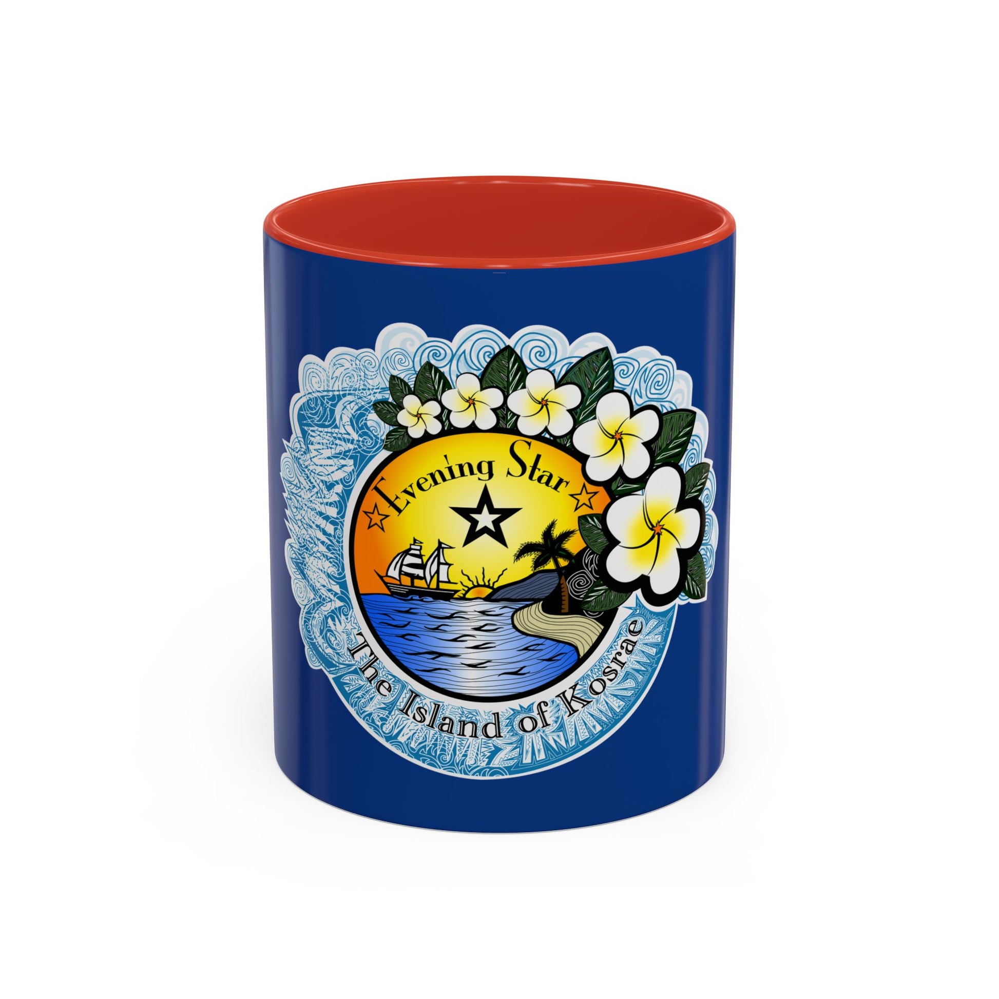 Island Vibes Coffee Mug, Tropical Drinkware for Beach Lovers, Evening Star Mug, Floral Coffee Cup, Gift for Coffee Lovers, Summer [...]