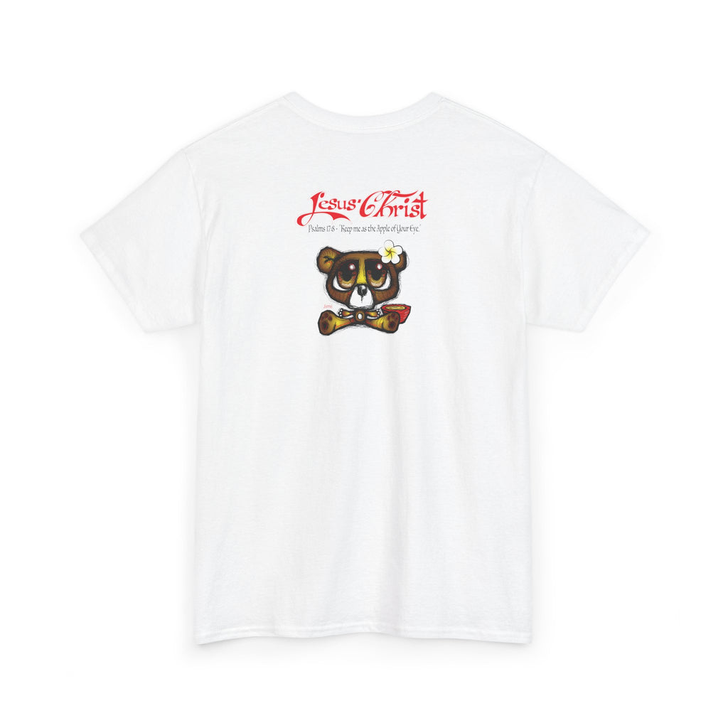 Christian Bear T-Shirt — "Jesus Christ" Psalm 73 Inspirational Faith Tee