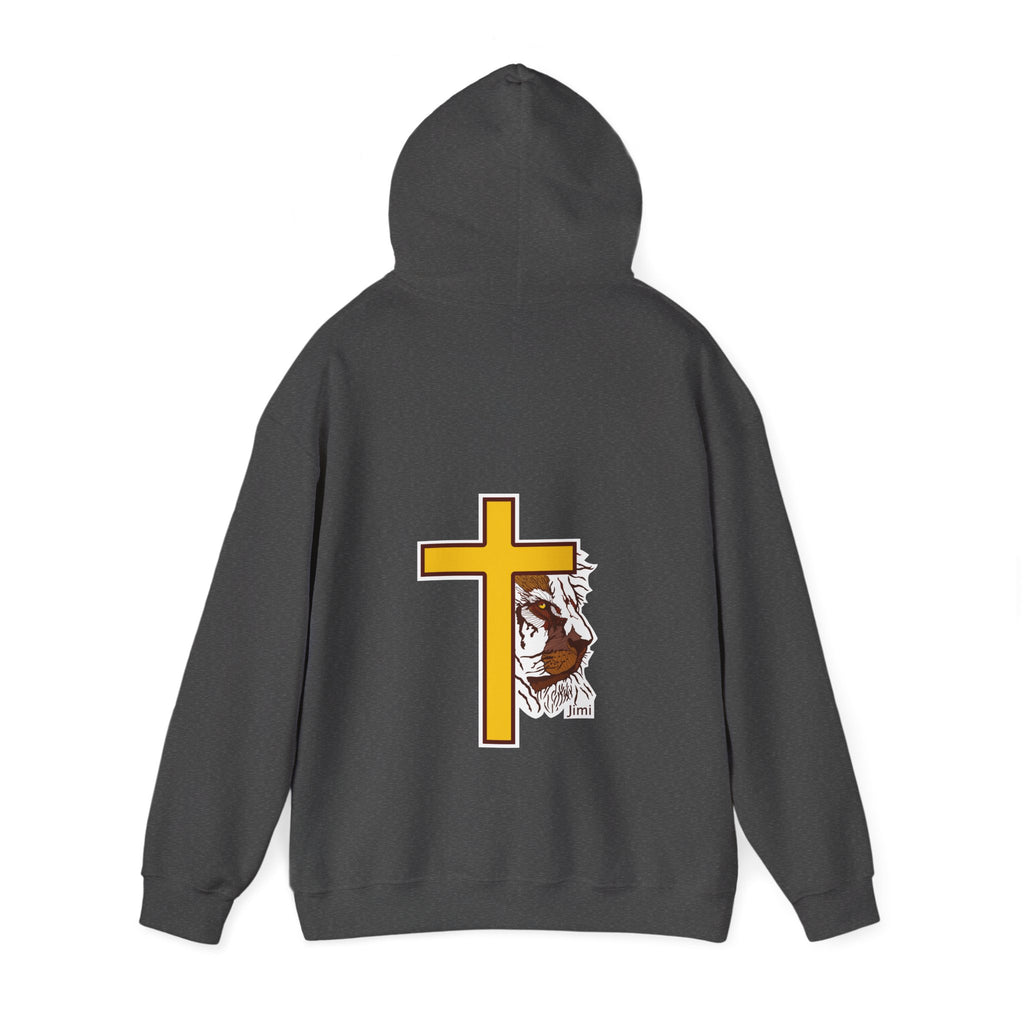 Jesus Cross with Crown of Thorns Hoodie | Religious Faith Christian