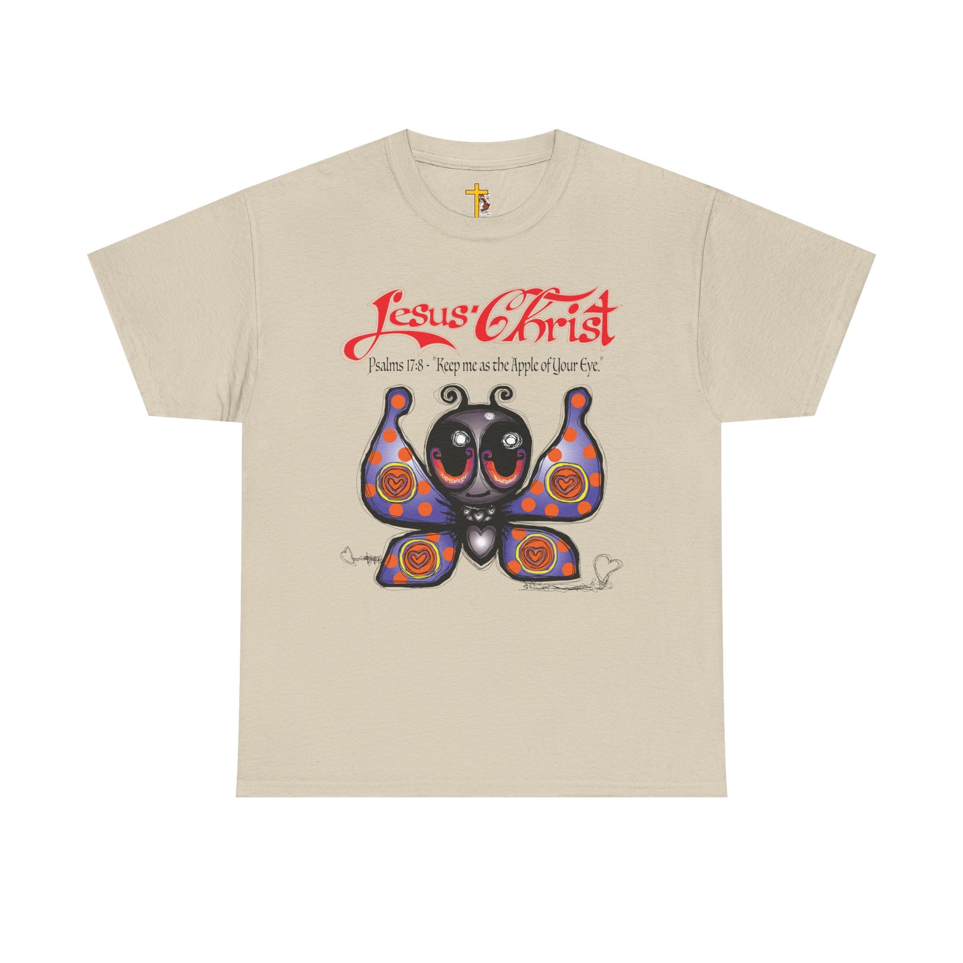 Jesus Christ Butterfly T-Shirt — Christian Faith Graphic Tee