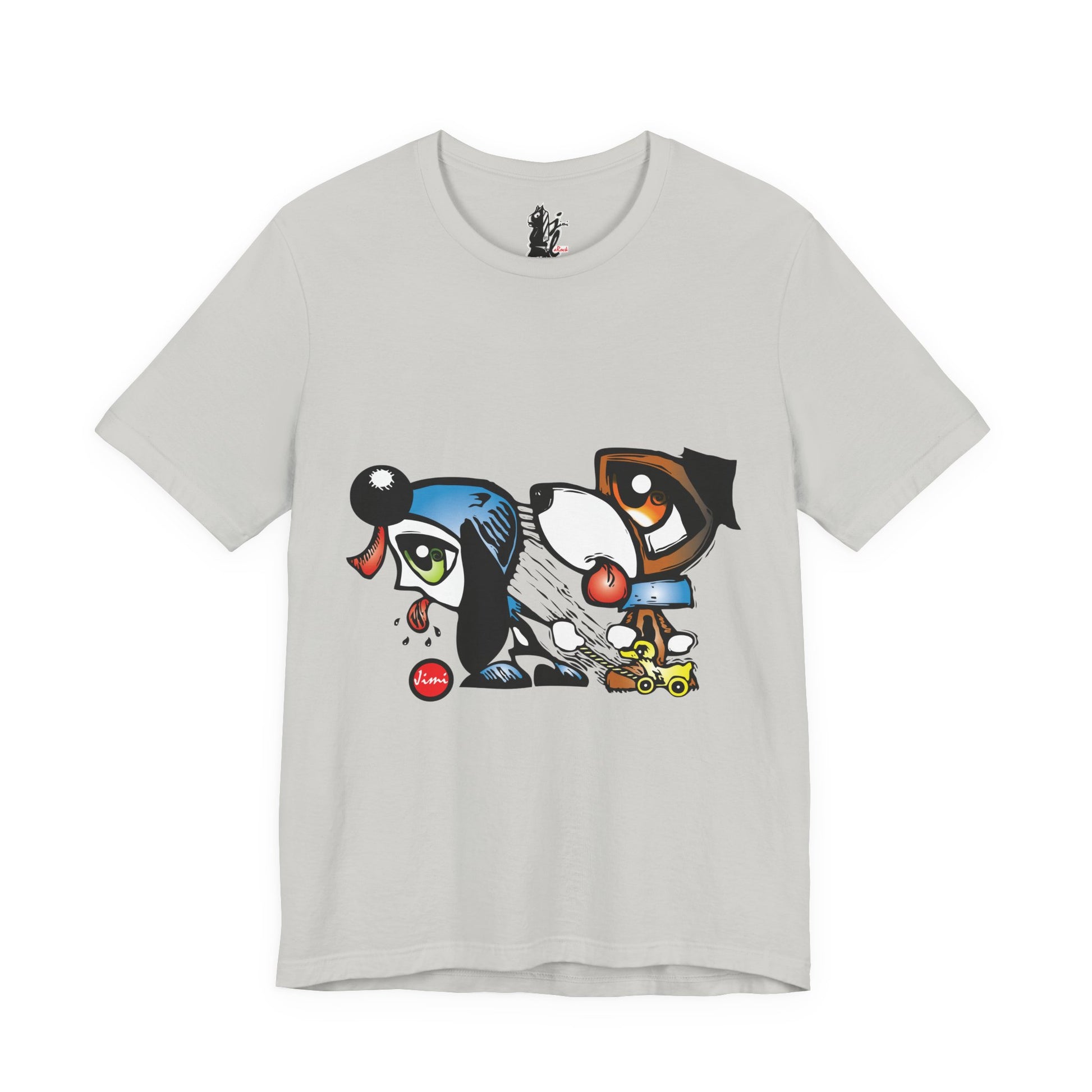 Pet Lovers' Graphic Tee, Fun Dog Design, Unisex Short Sleeve Shirt, Casual Wear, Animal Gift, Birthday Present, Dog Owner Apparel