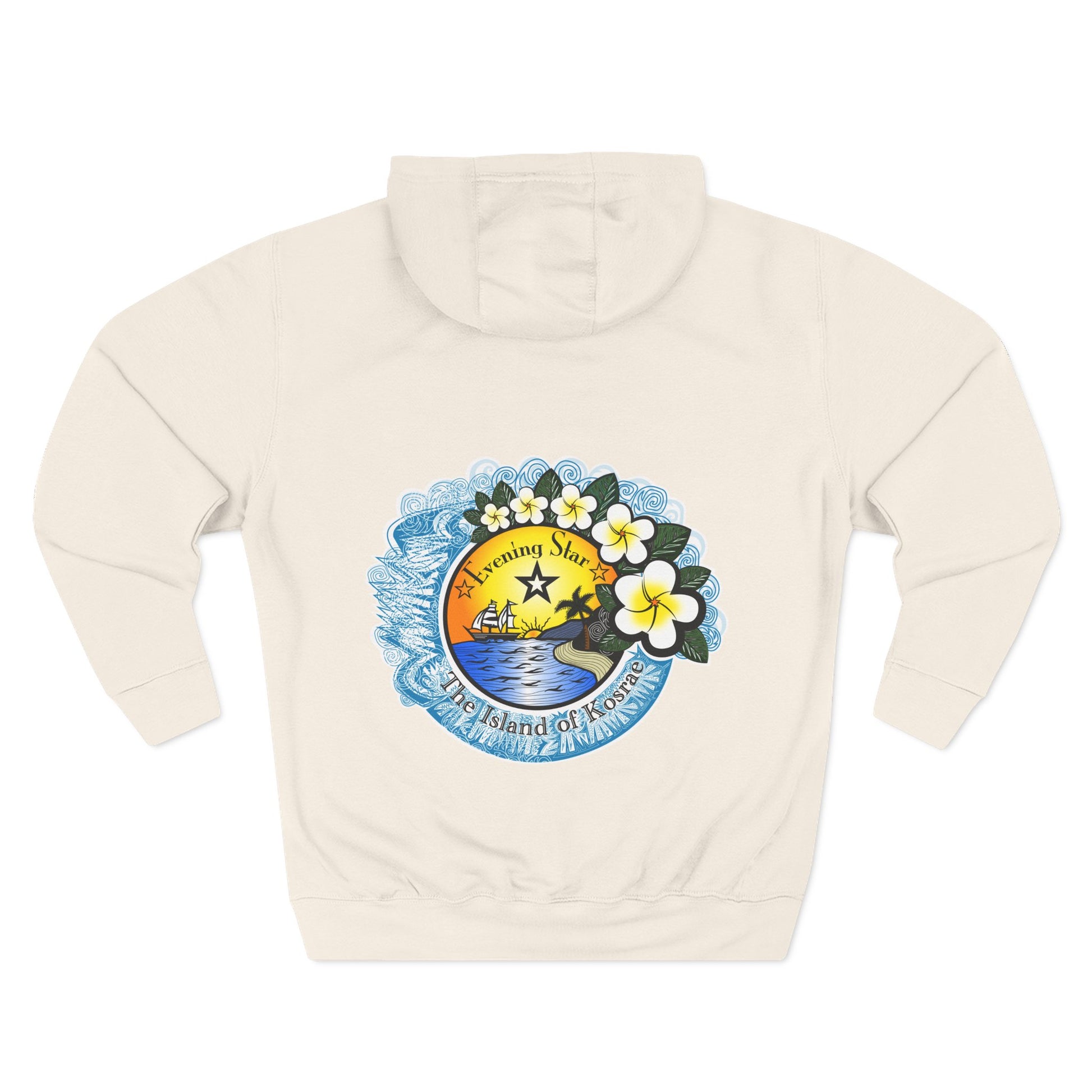 Tropical Paradise Hoodie - Comfortable and Stylish Fleece Sweatshirt for Beach Lovers, Casual Wear, Travel Gift, Summer Apparel, [...]