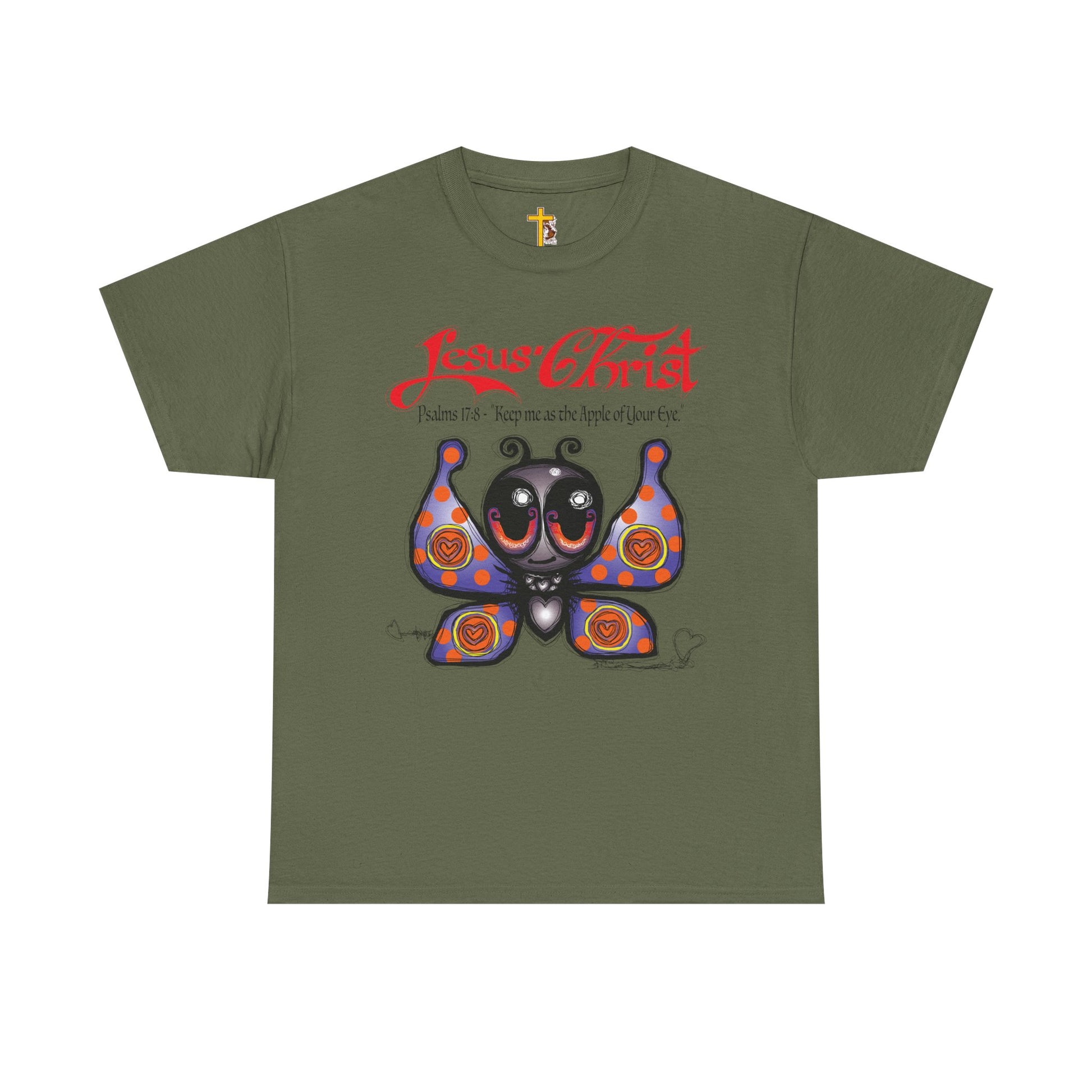 Jesus Christ Butterfly T-Shirt — Christian Faith Graphic Tee