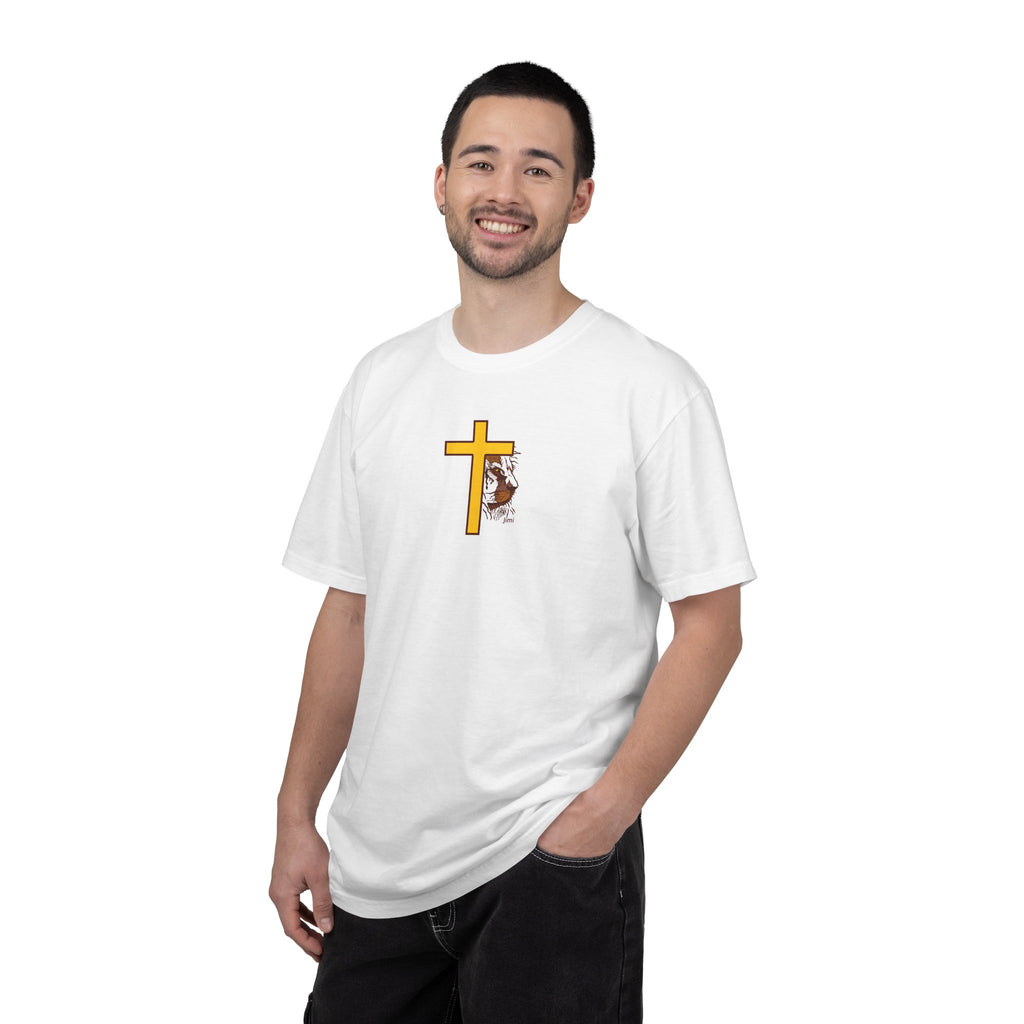 Lion Crown with Cross T-shirt | Religious Faith Graphic Tee