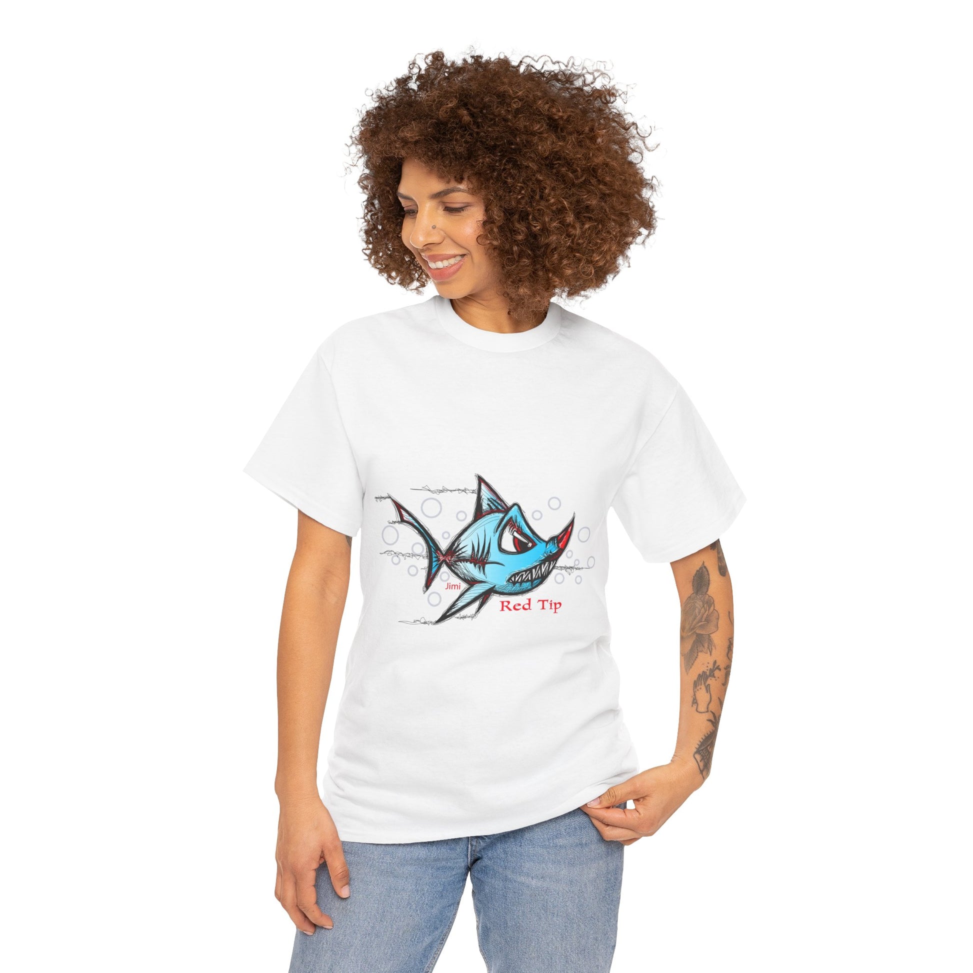 Fishing Adventure Unisex Heavy Cotton Tee, Funny Fishing Shirt, Beach Party Wear, Gift for Anglers, Summer Fishing Trip