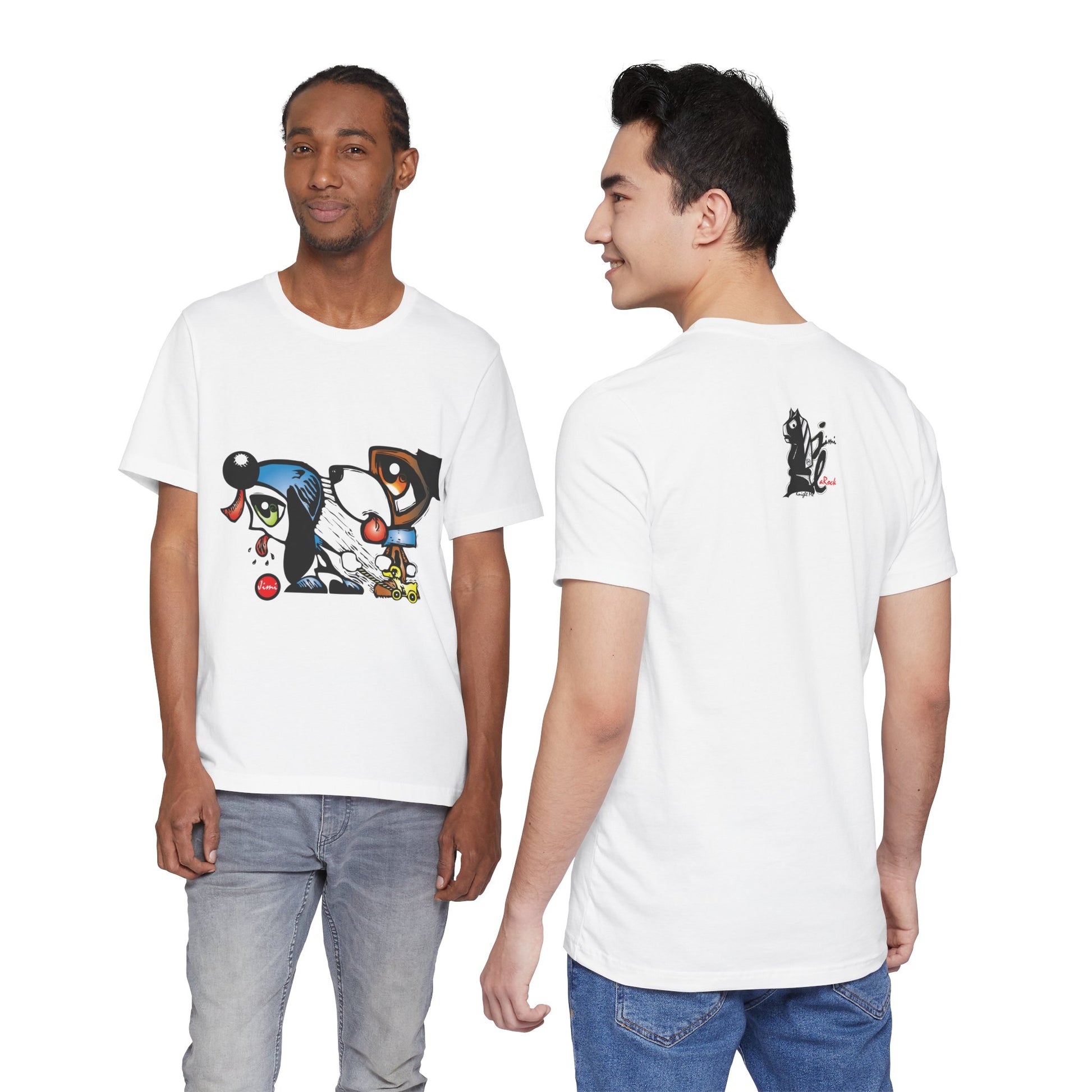Pet Lovers' Graphic Tee, Fun Dog Design, Unisex Short Sleeve Shirt, Casual Wear, Animal Gift, Birthday Present, Dog Owner Apparel