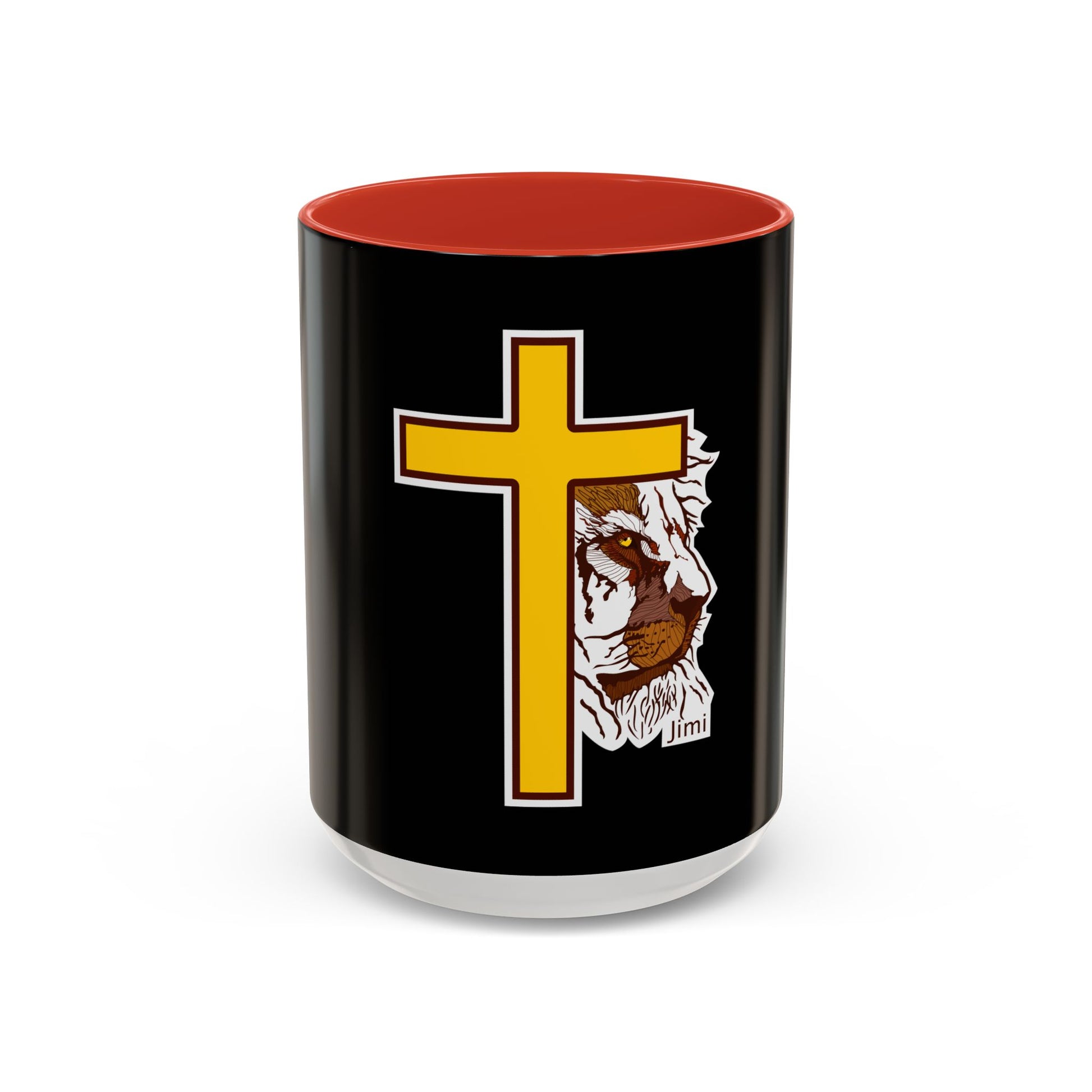Christian Cross Coffee Mug with Jesus's Crown — Faith Gift 11/15oz
