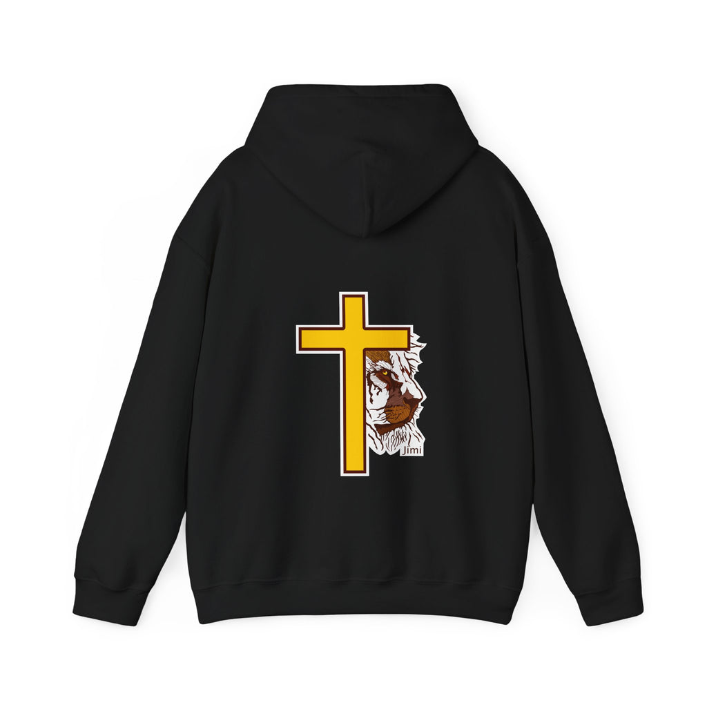 Jesus Cross with Crown of Thorns Hoodie | Religious Faith Christian