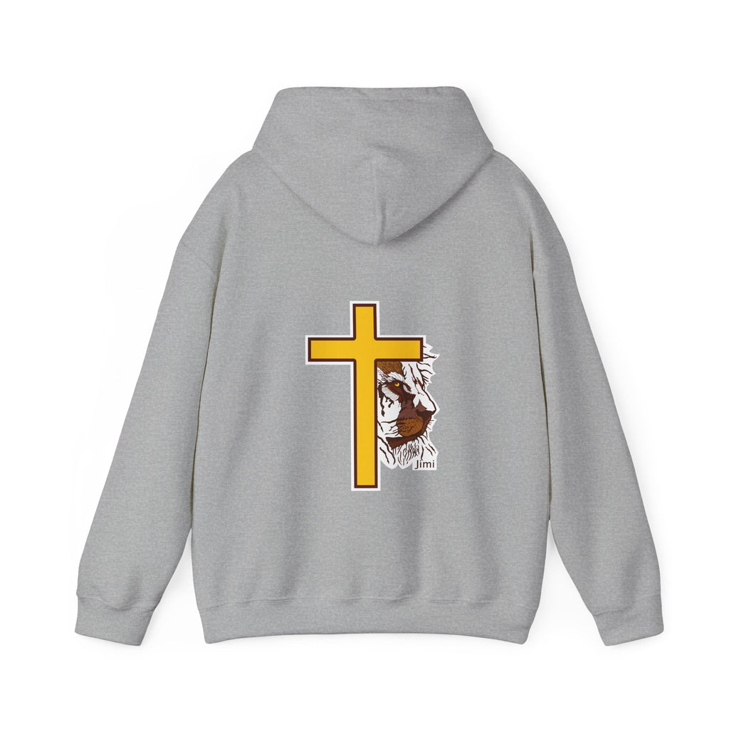 Jesus Cross with Crown of Thorns Hoodie | Religious Faith Christian