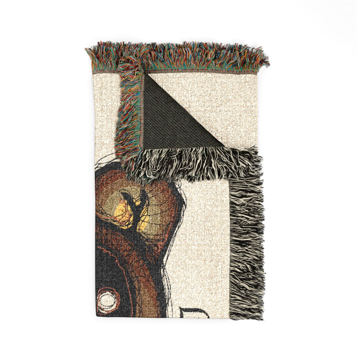 Personalized Cute Koala Woven Blanket – Custom Name Throw for Nursery & Kids
