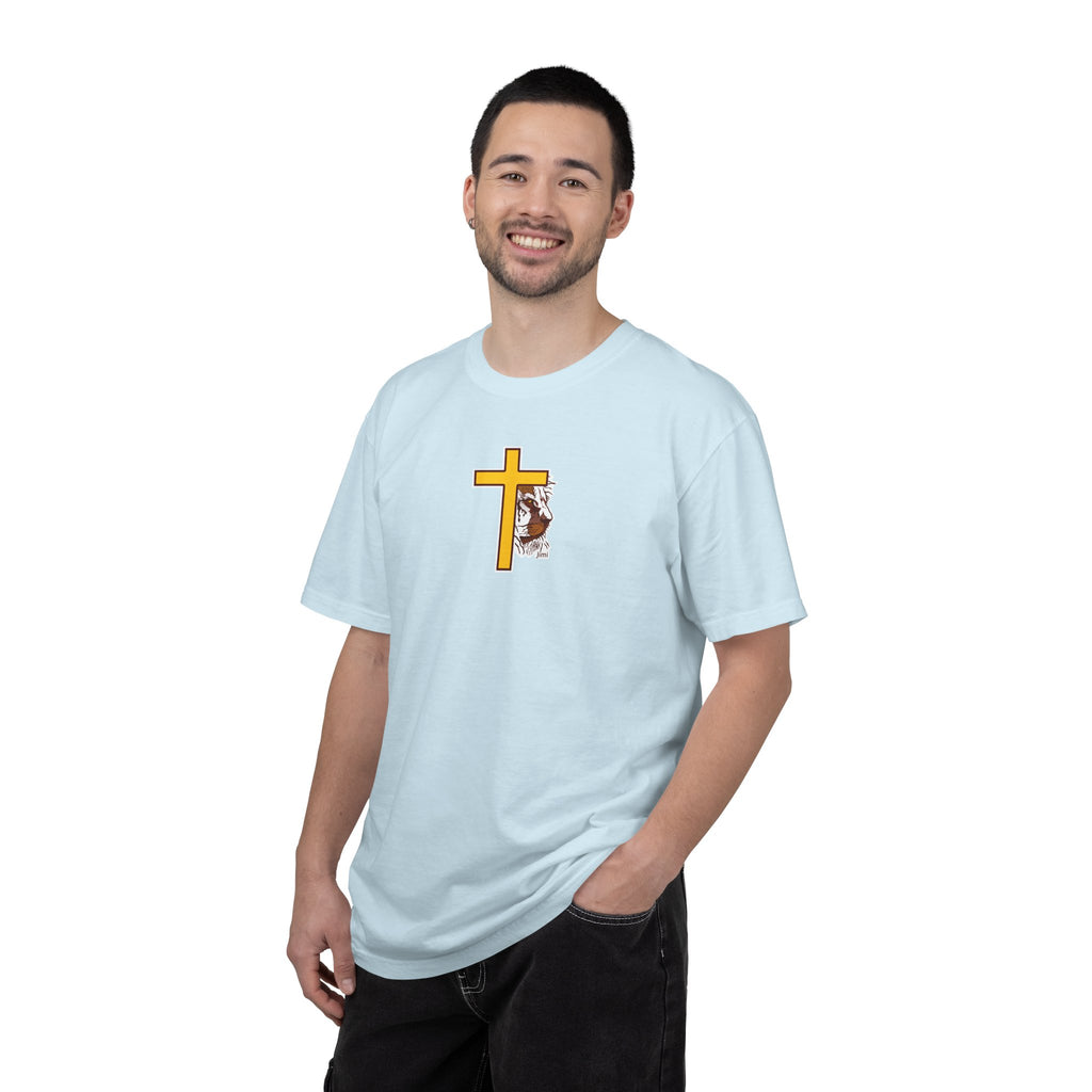 Lion Crown with Cross T-shirt | Religious Faith Graphic Tee
