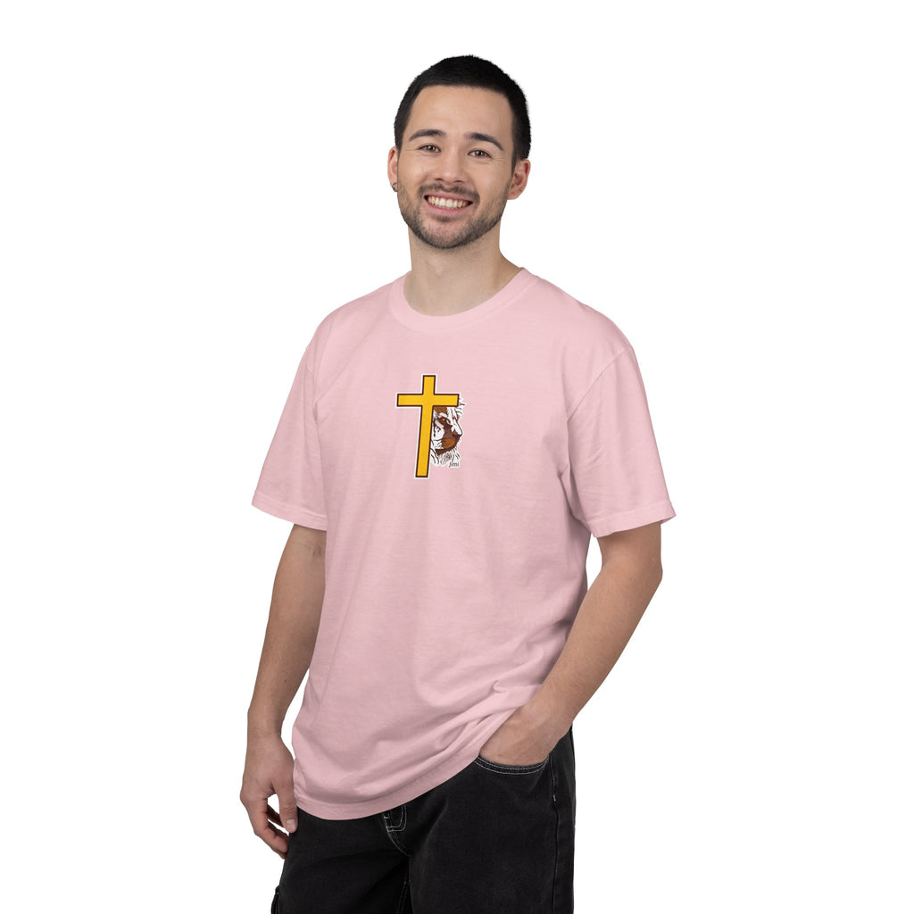 Lion Crown with Cross T-shirt | Religious Faith Graphic Tee