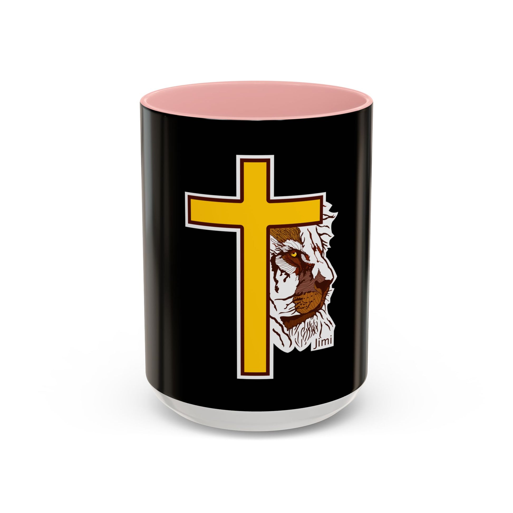 Christian Cross Coffee Mug with Jesus's Crown — Faith Gift 11/15oz