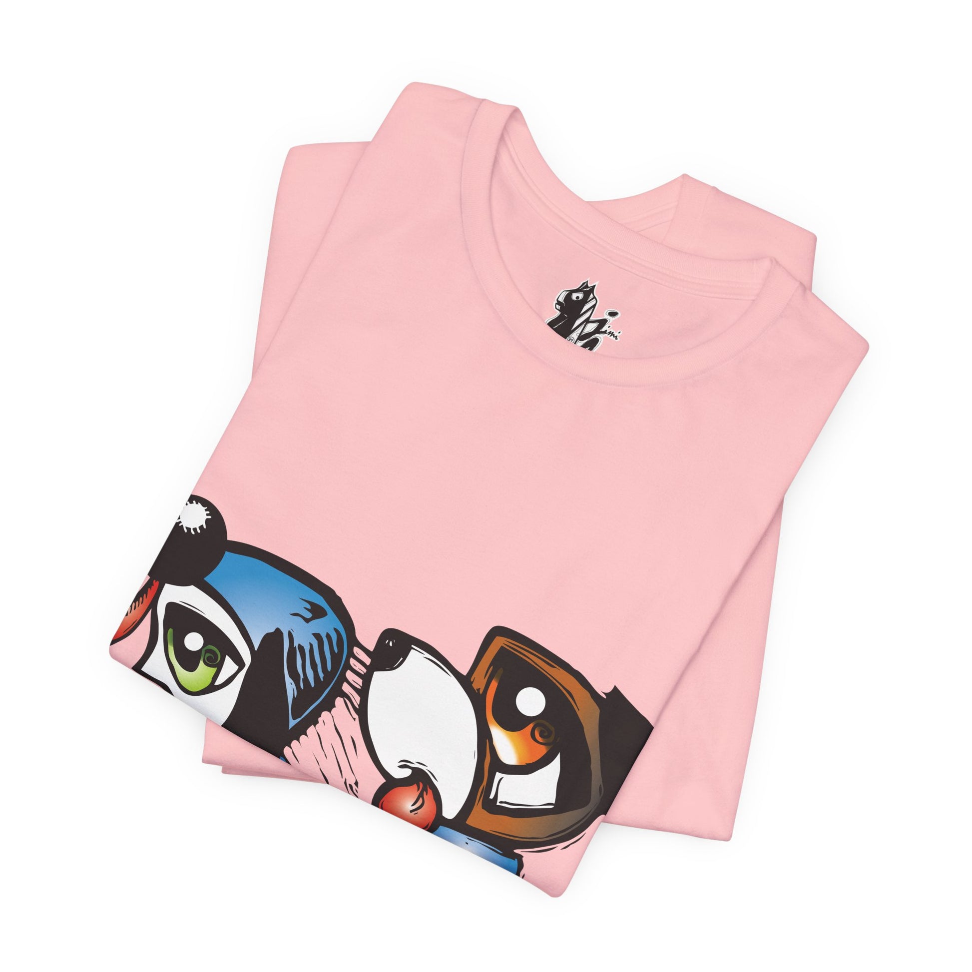 Pet Lovers' Graphic Tee, Fun Dog Design, Unisex Short Sleeve Shirt, Casual Wear, Animal Gift, Birthday Present, Dog Owner Apparel
