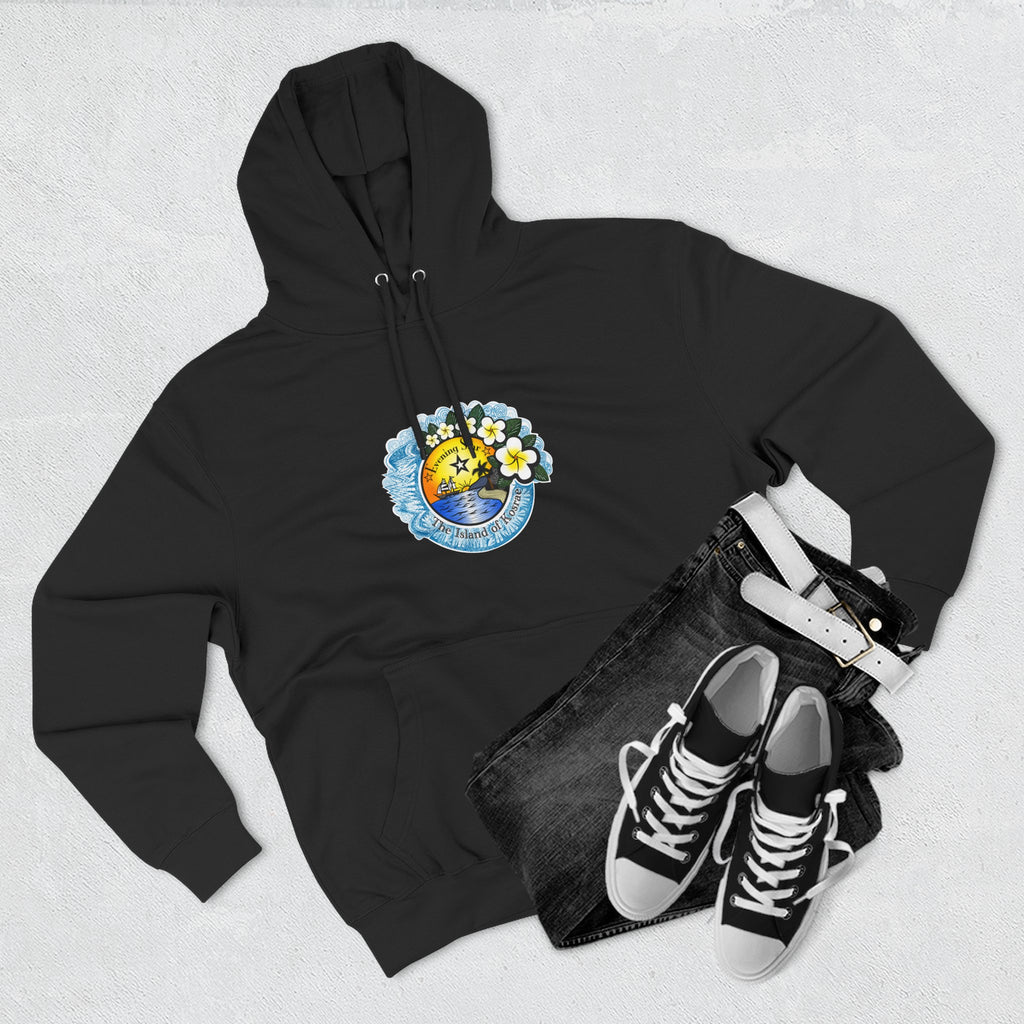 Tropical Paradise Hoodie - Comfortable and Stylish Fleece Sweatshirt for Beach Lovers, Casual Wear, Travel Gift, Summer Apparel, [...]