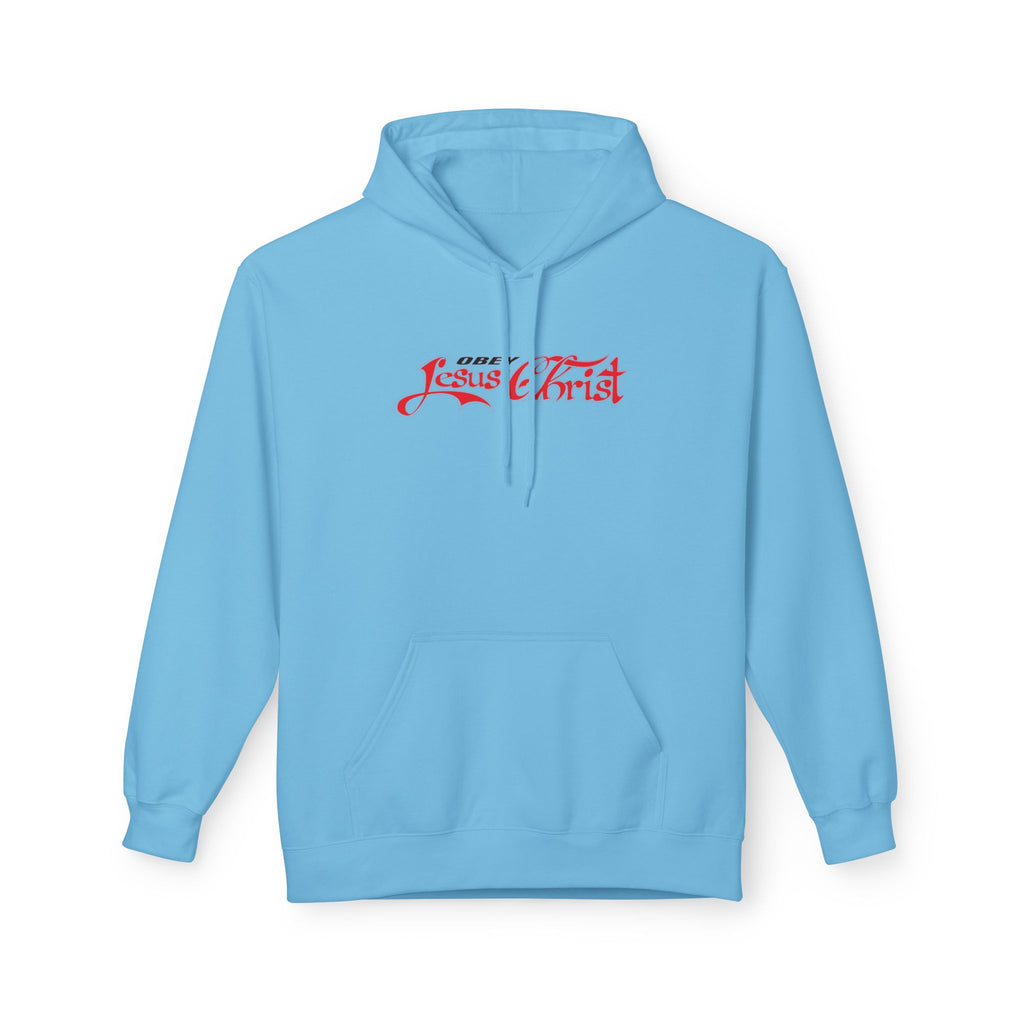 Obey Jesus Christ Hoodie | Religious Script, Christian Apparel