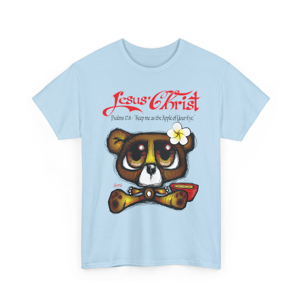 Christian Bear T-Shirt — "Jesus Christ" Psalm 73 Inspirational Faith Tee