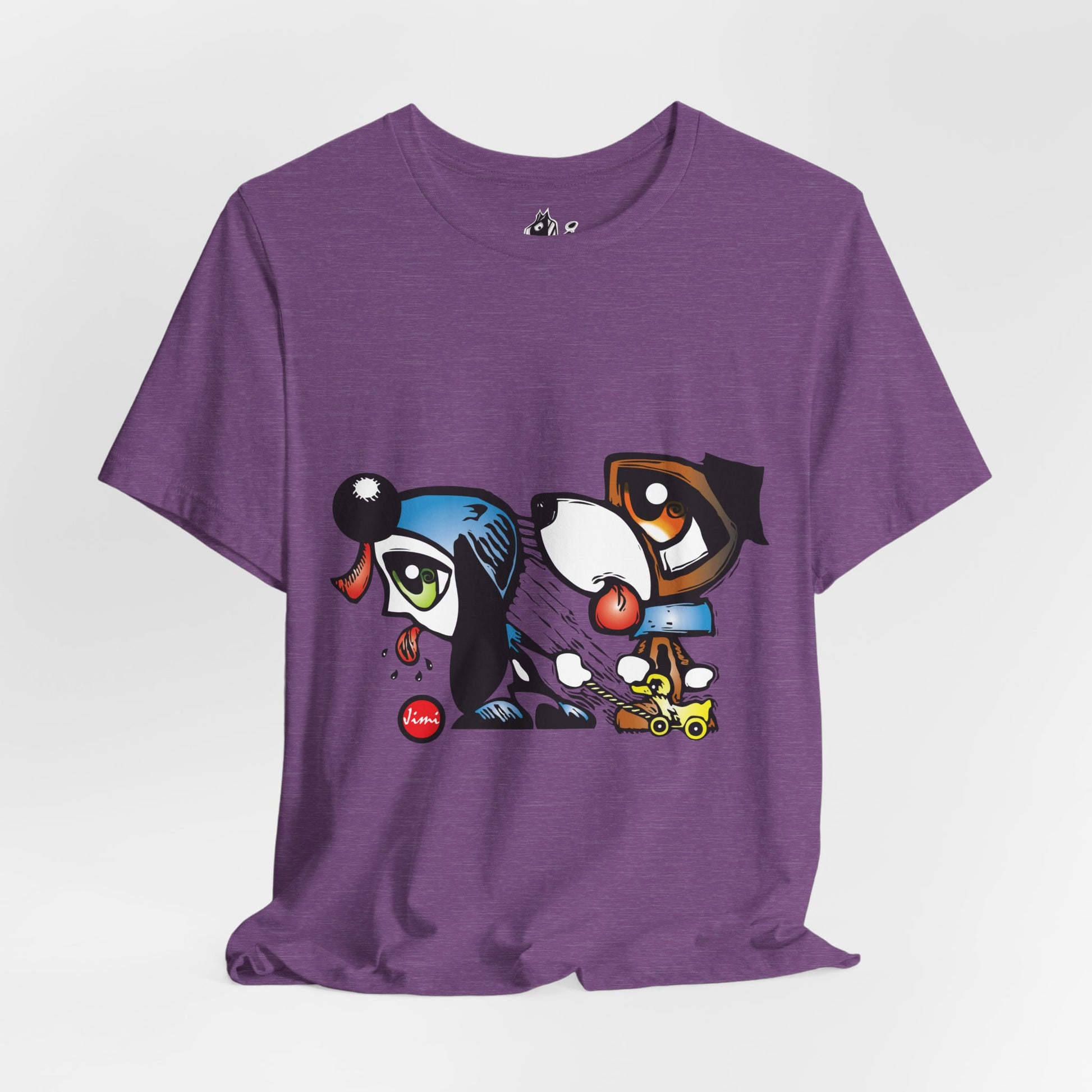 Pet Lovers' Graphic Tee, Fun Dog Design, Unisex Short Sleeve Shirt, Casual Wear, Animal Gift, Birthday Present, Dog Owner Apparel